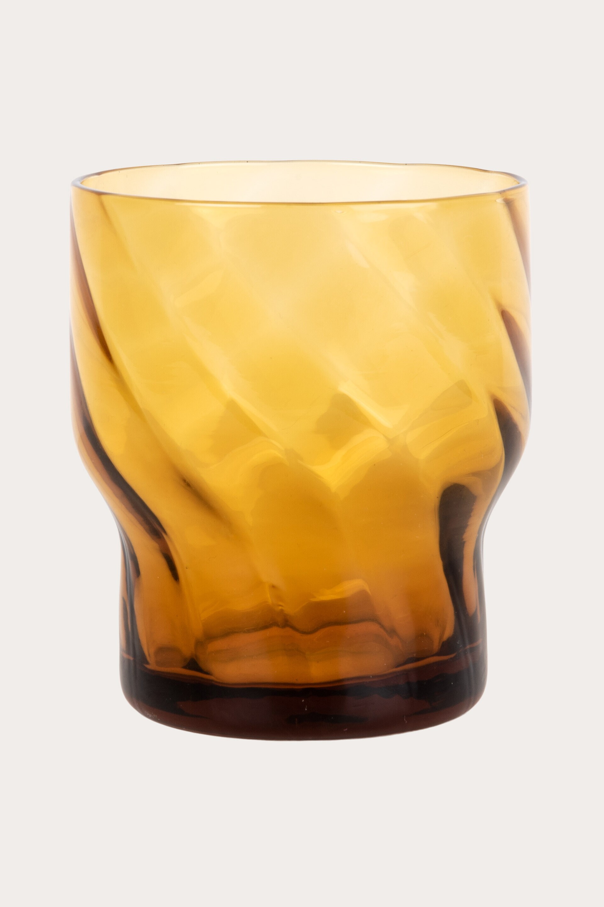 Glas SWIRL AMBER