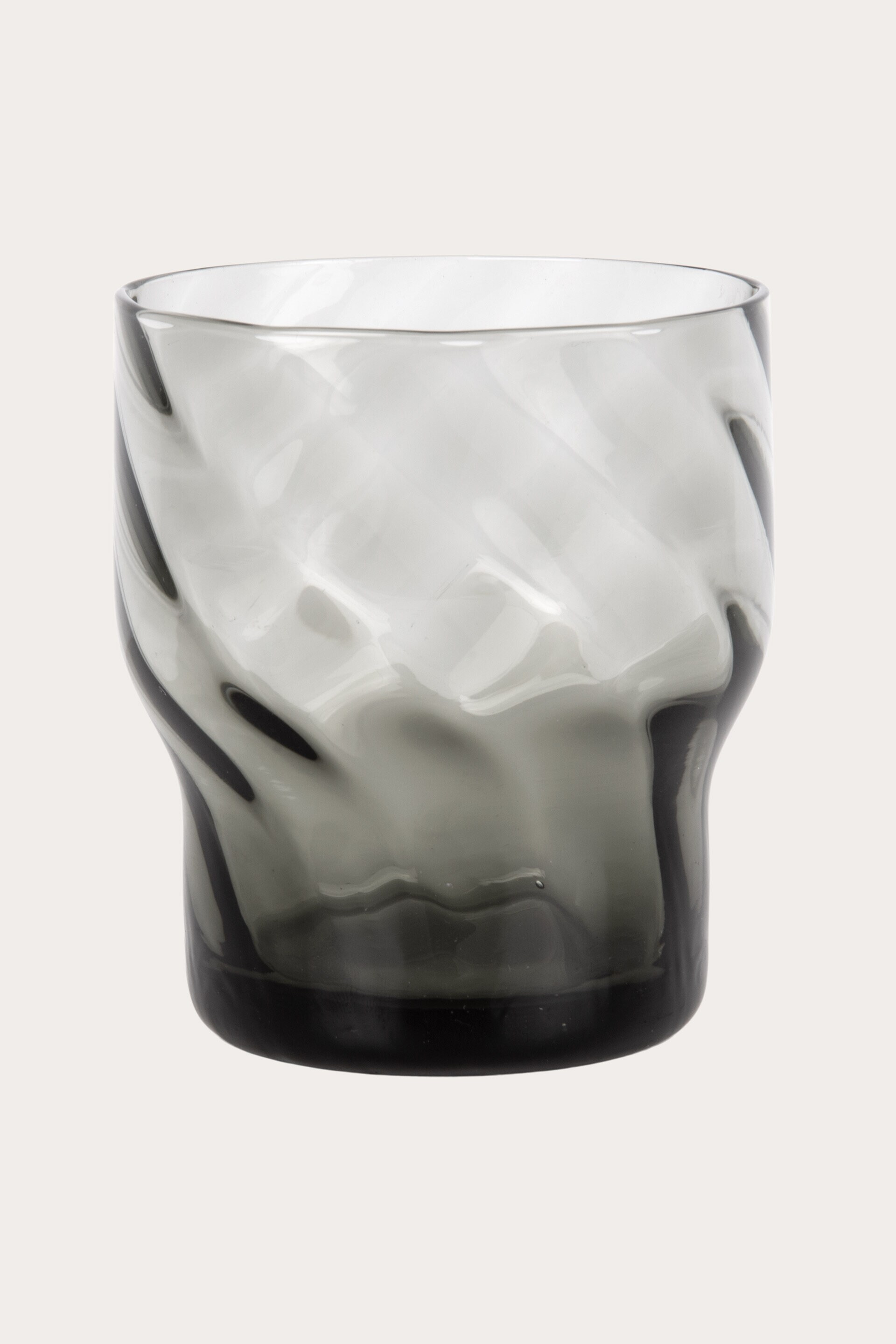 Glas SWIRL GRÅ