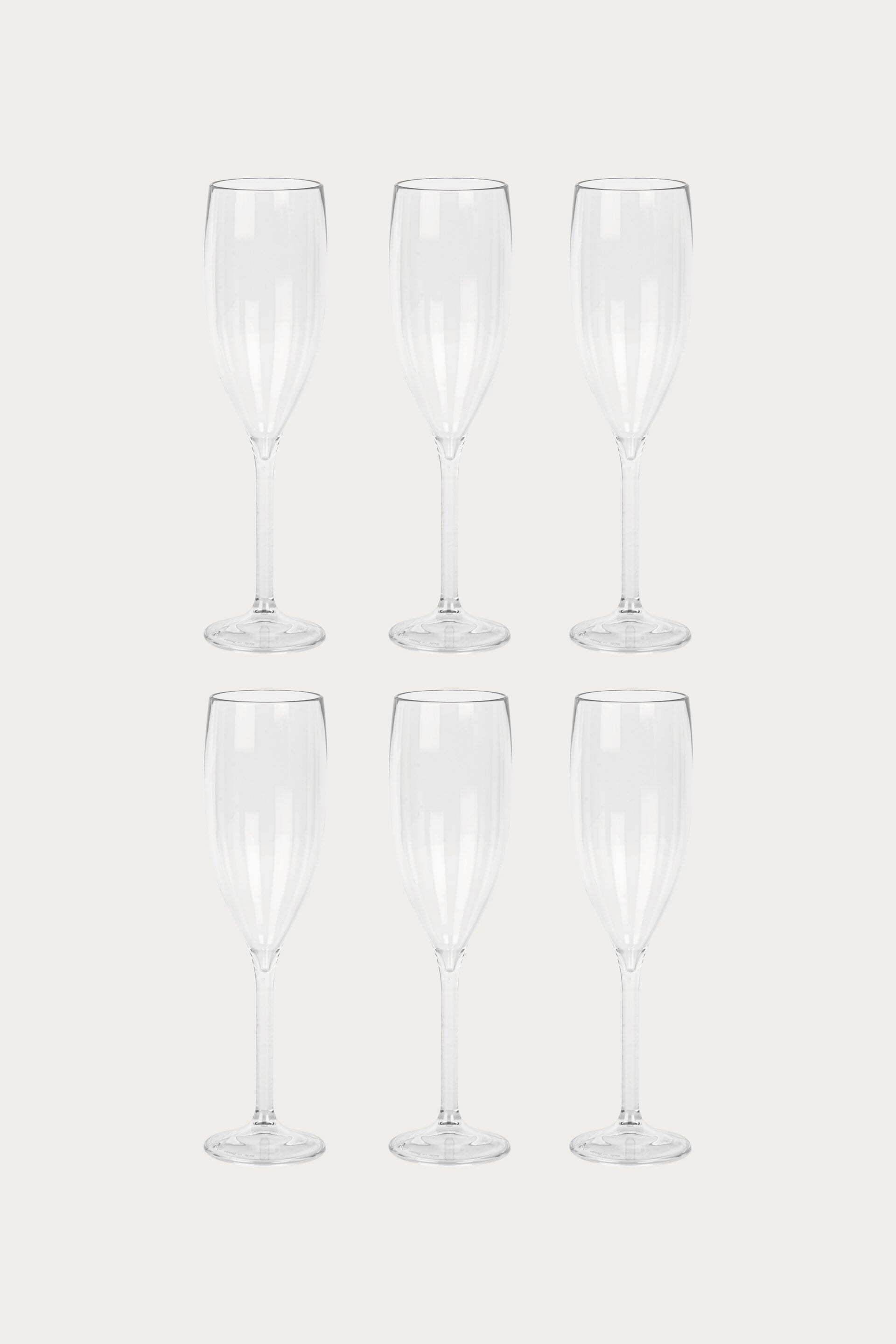 Champagneglas PLAST