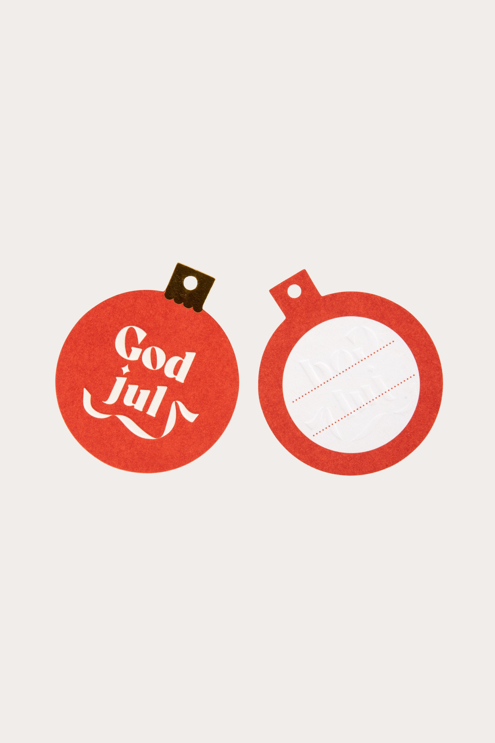 Hangtags GOD JUL