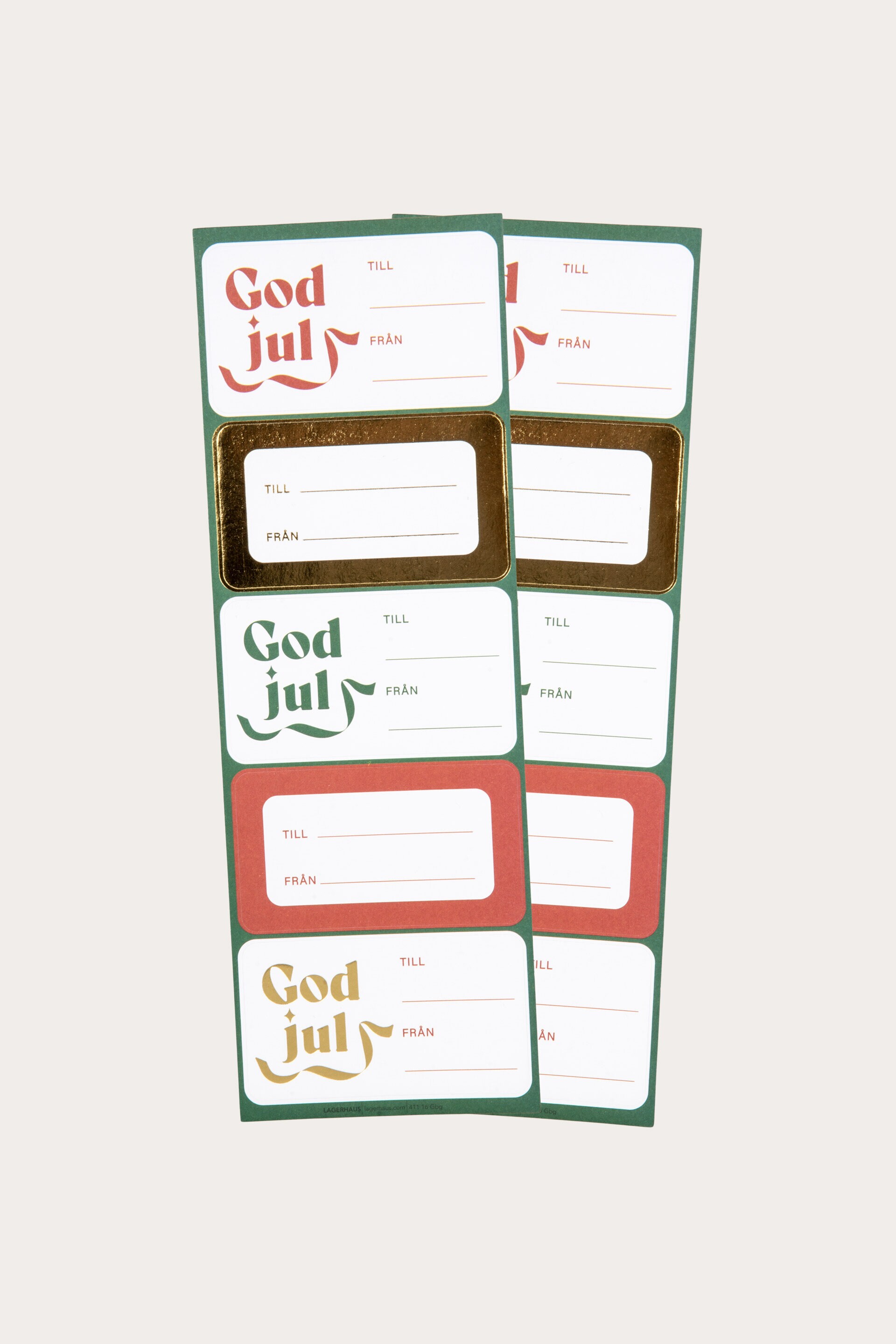 Etiketter GOD JUL 
