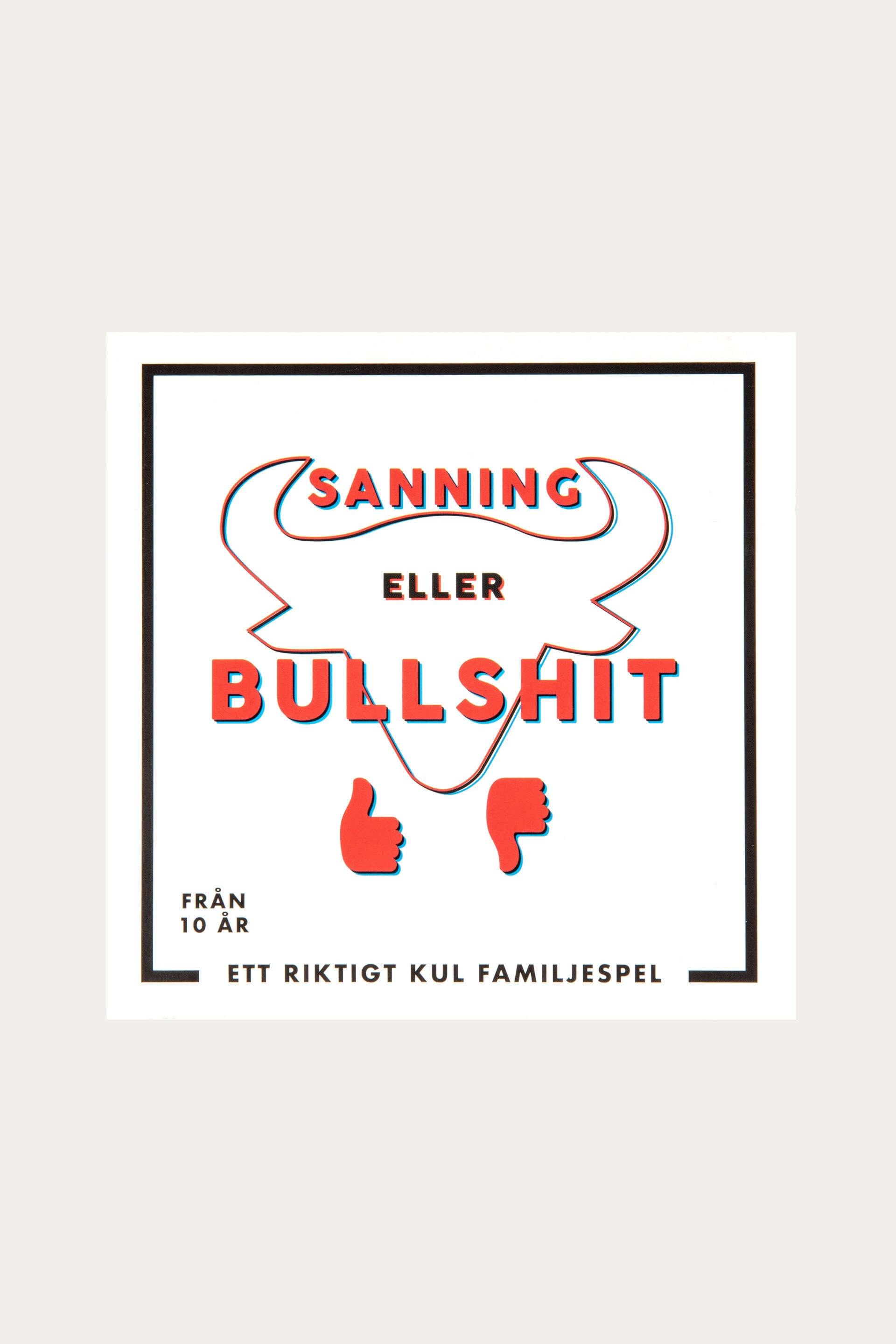 Spel SANNING ELLER BULLSHIT