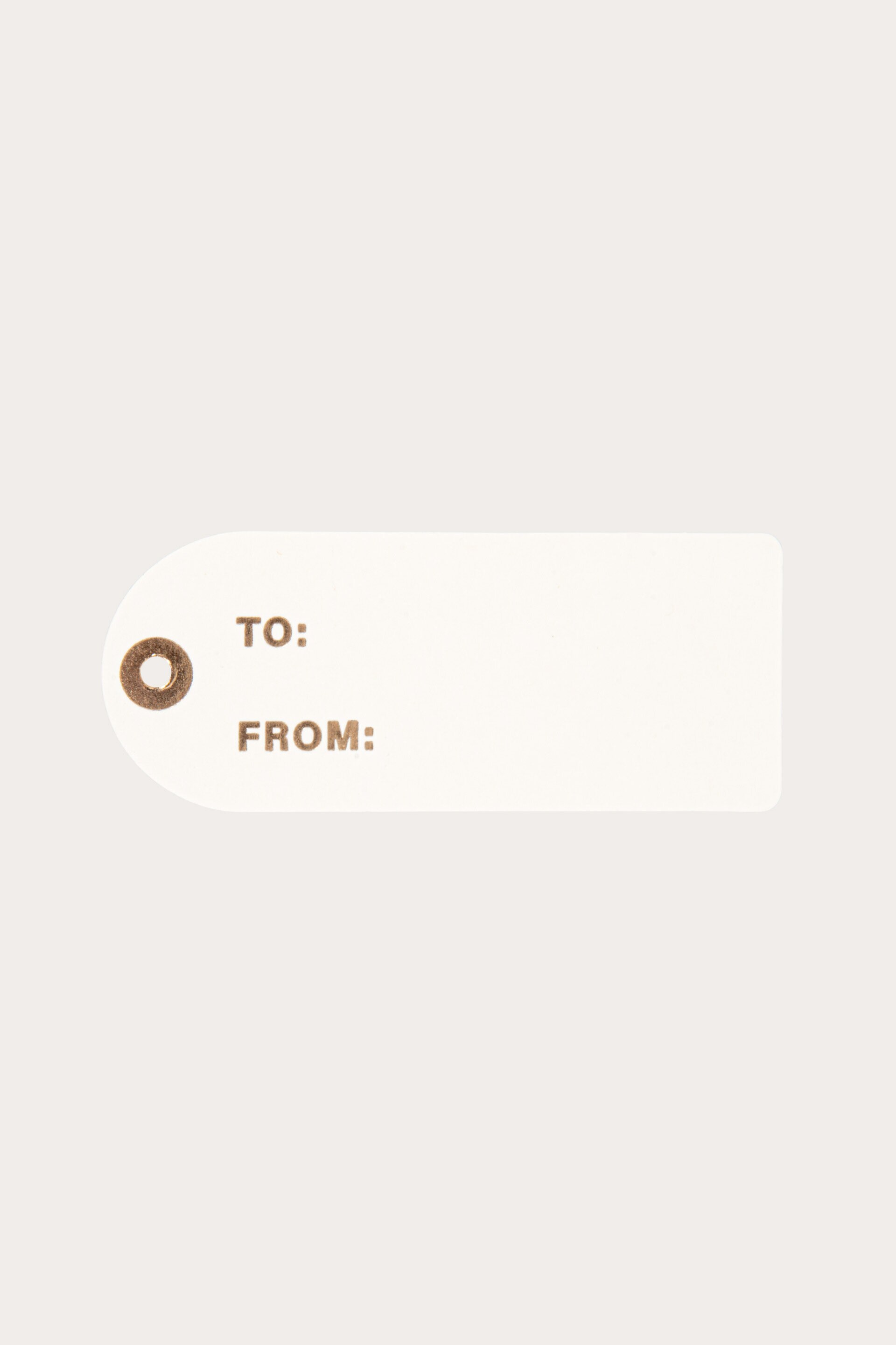 Hangtags TO FROM