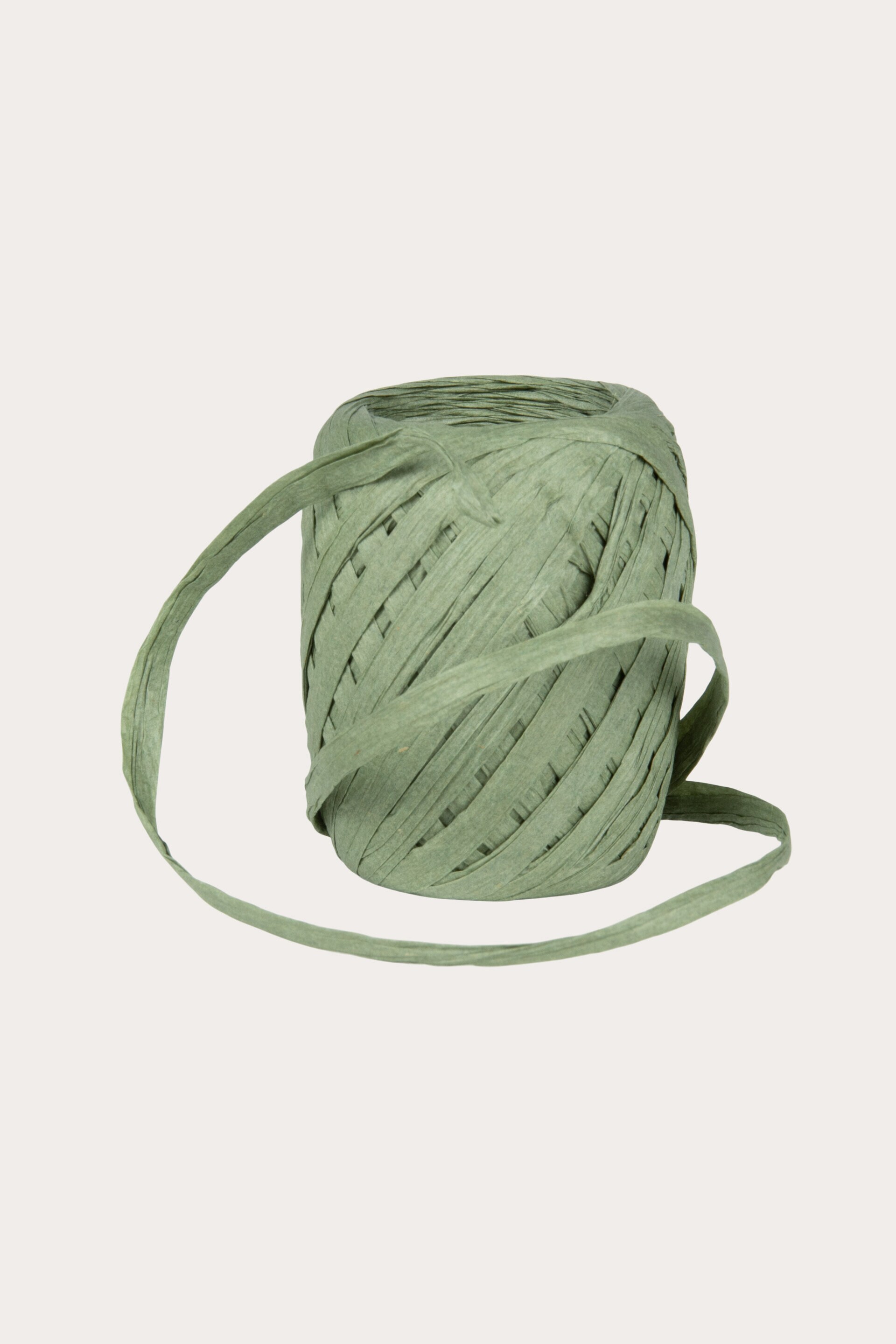 Presentband RAFFIA dimgrön