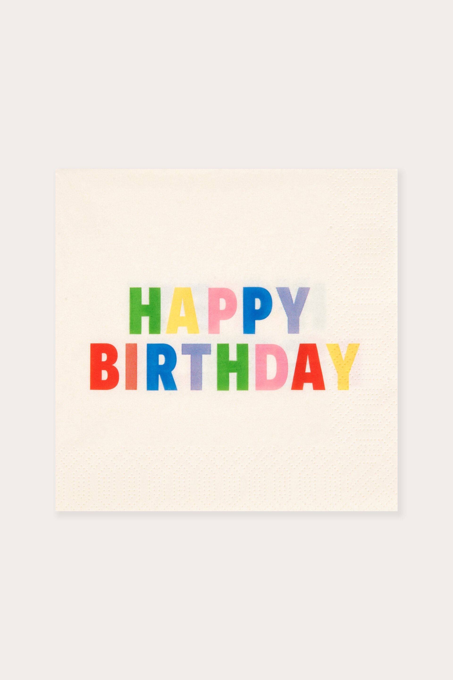 Servett HAPPY BIRTHDAY