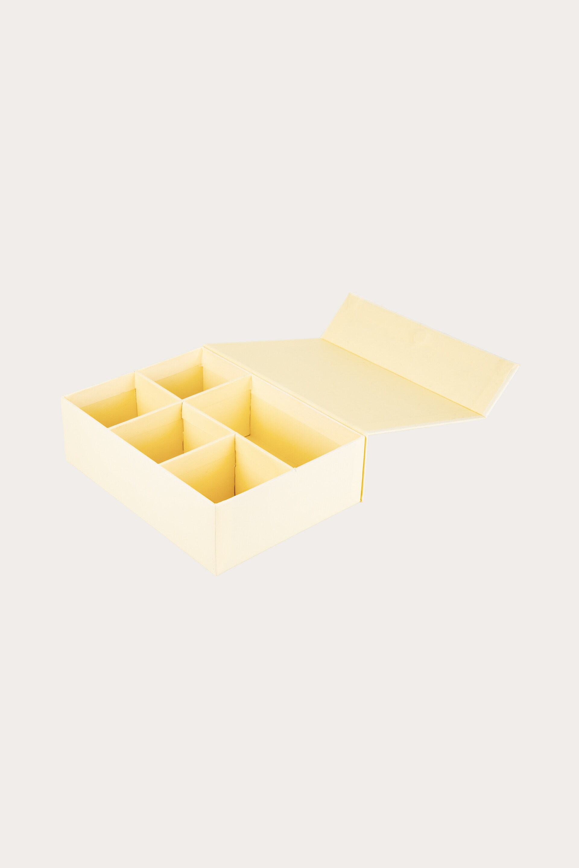 File box KONTORET ljusgul