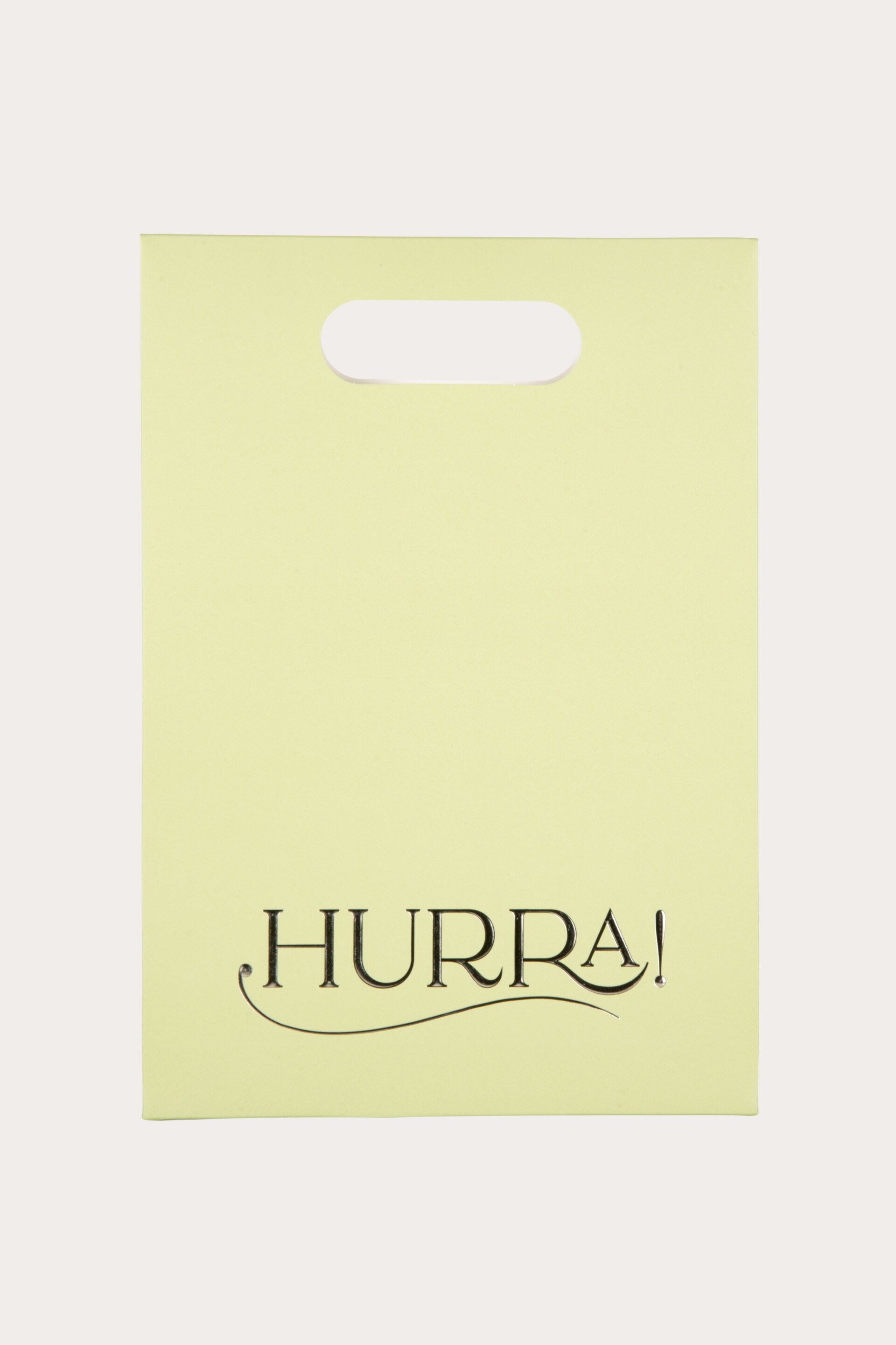 Presentpåse HURRA ljusgrön