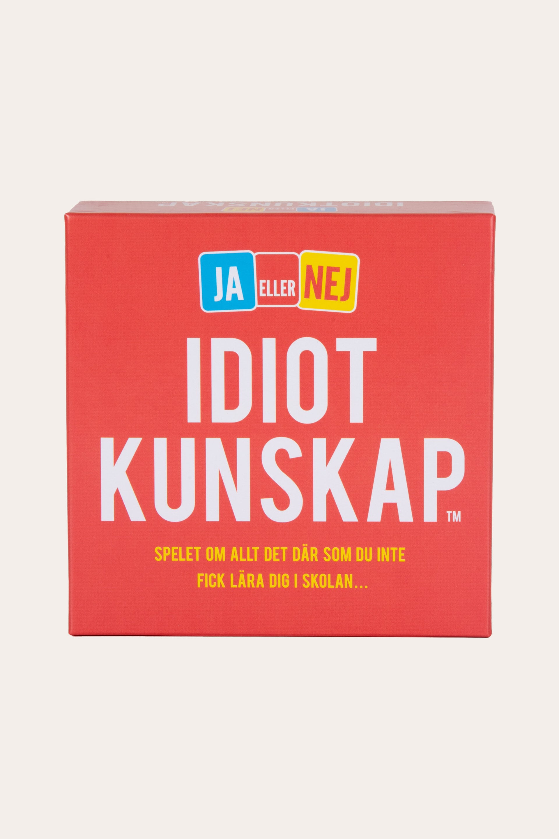 Spel IDIOTKUNSKAP - JA ELLER NEJ?