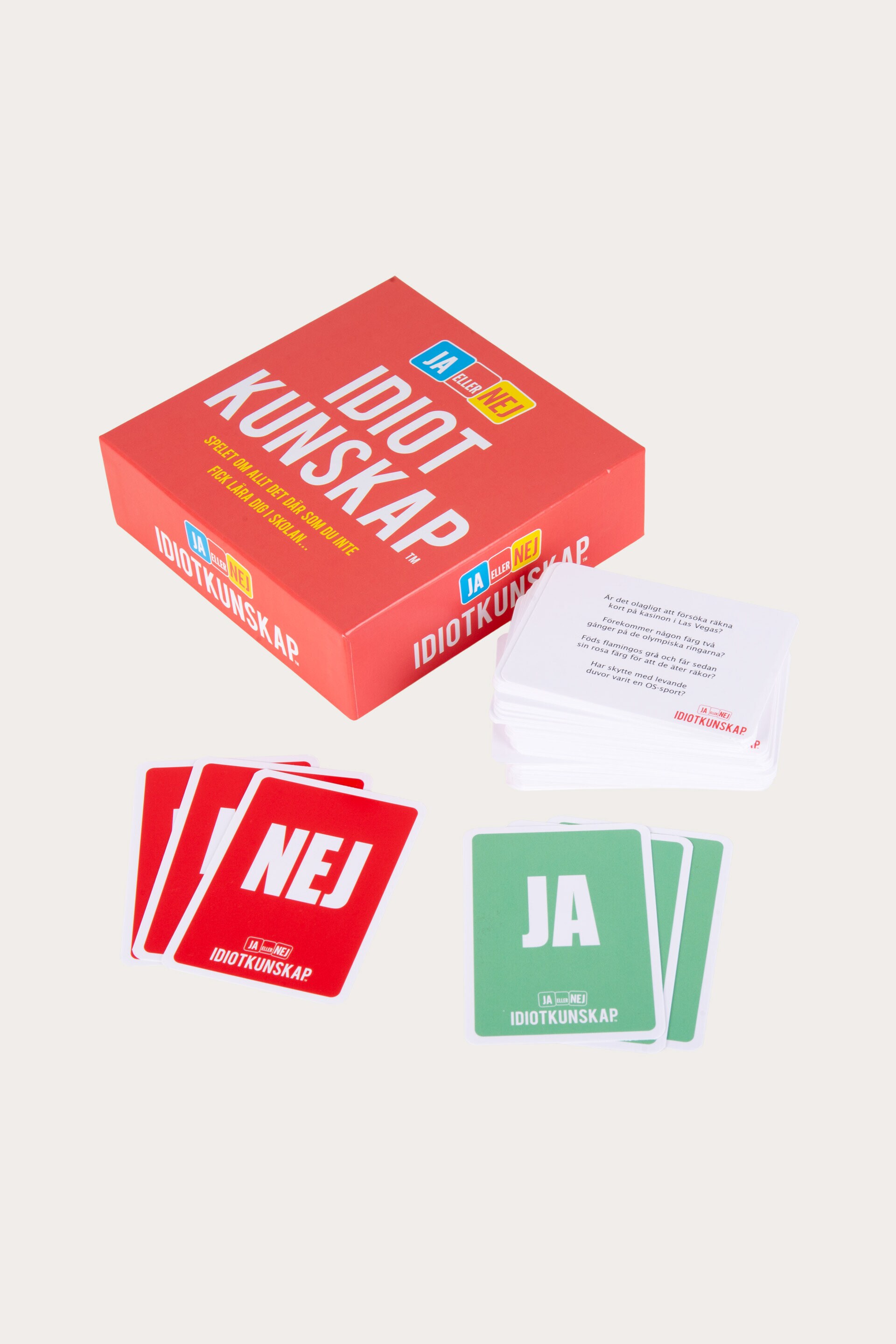 Spel IDIOTKUNSKAP - JA ELLER NEJ?