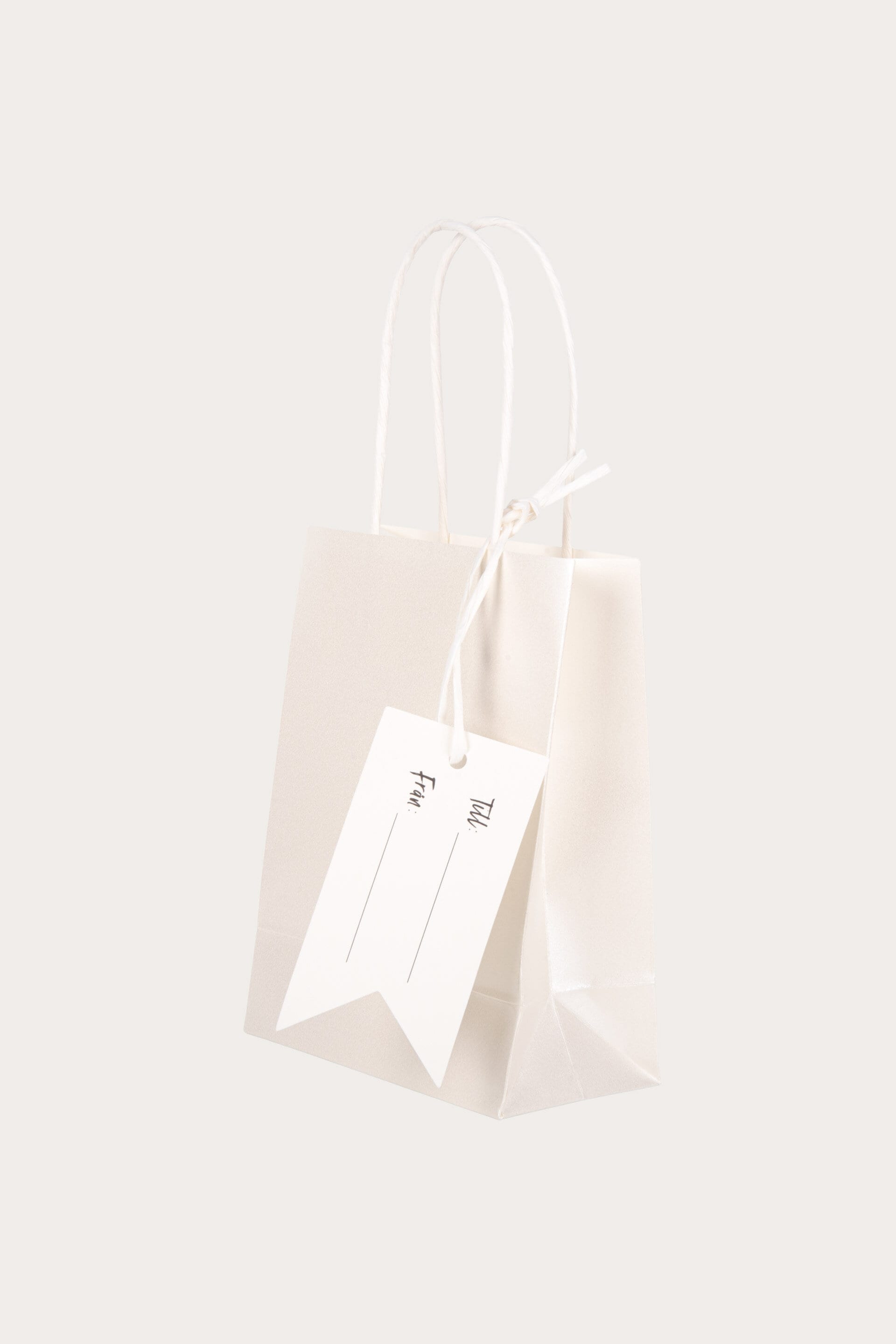 Presentpåse PEARL beige