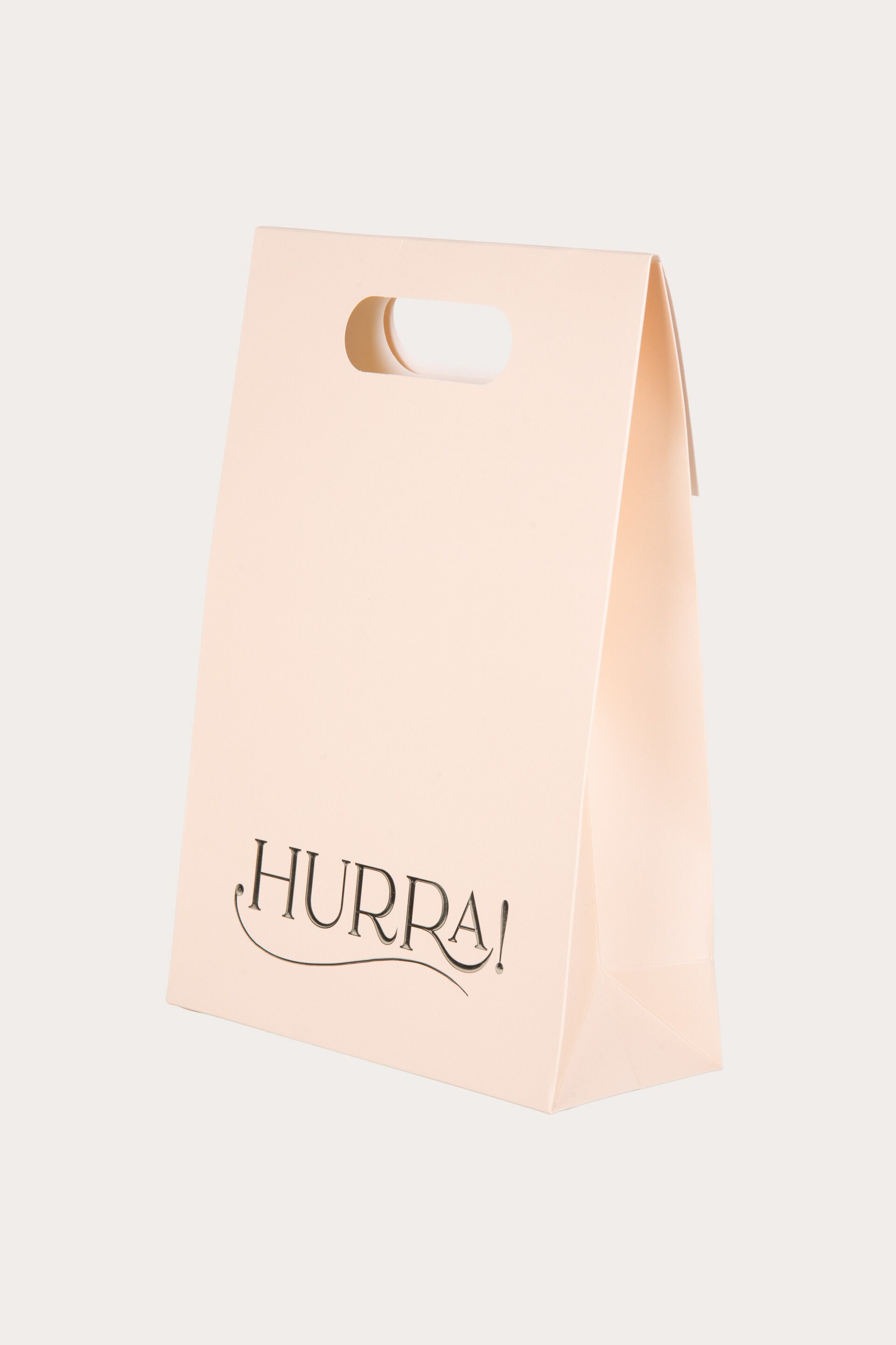 Presentpåse HURRA ljusrosa