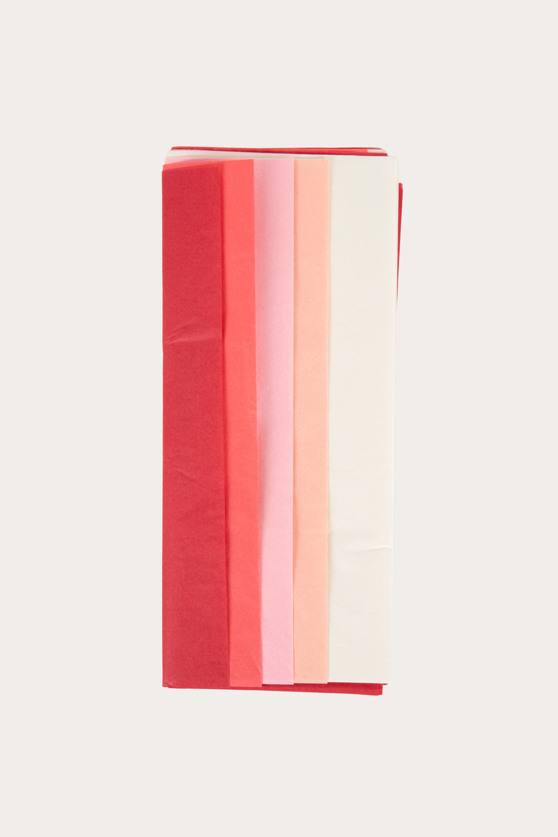 Silkespapper SOLID PINK 10P