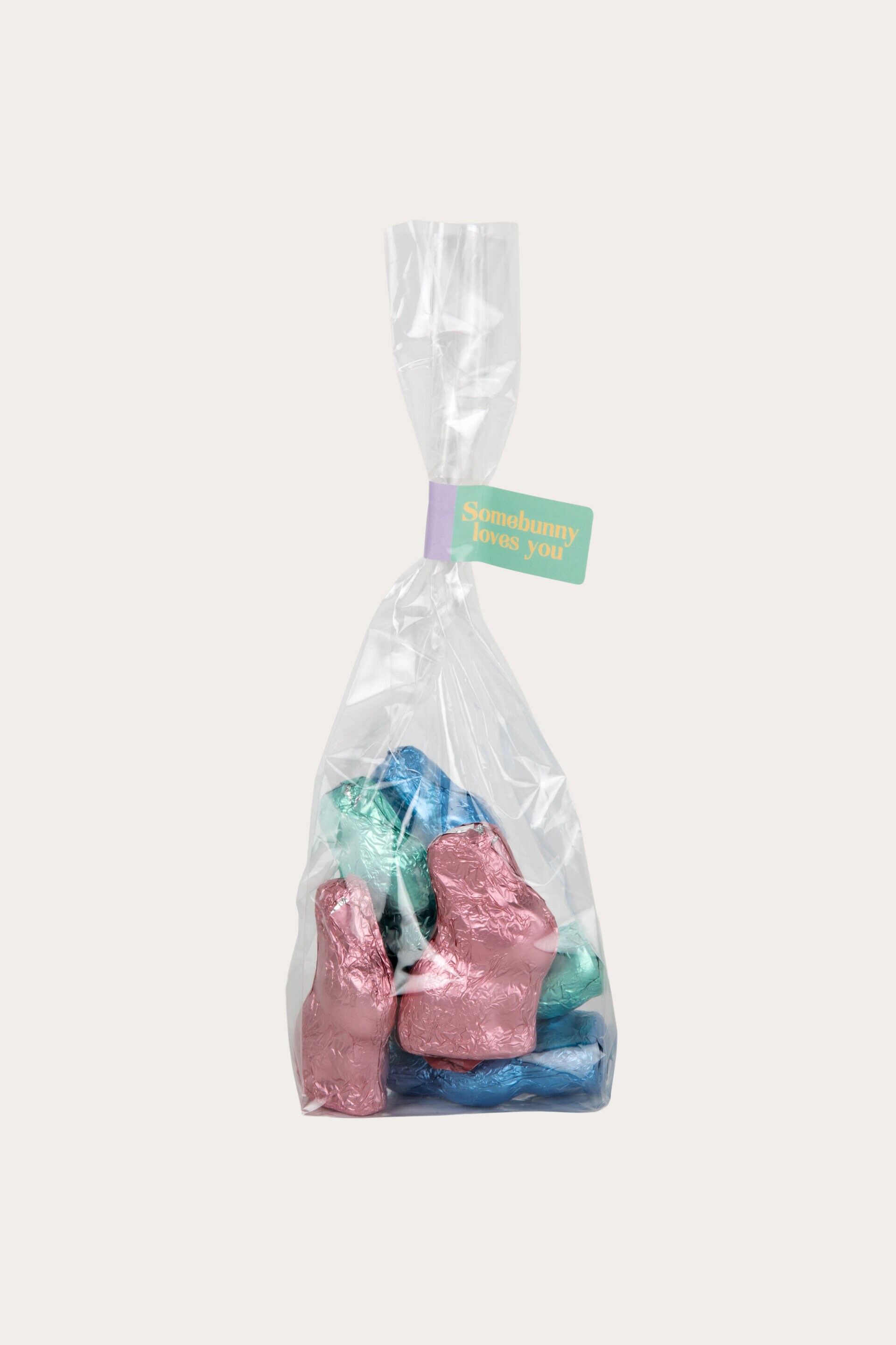 Chokladfigurer SOMEBUNNY LOVES YOU