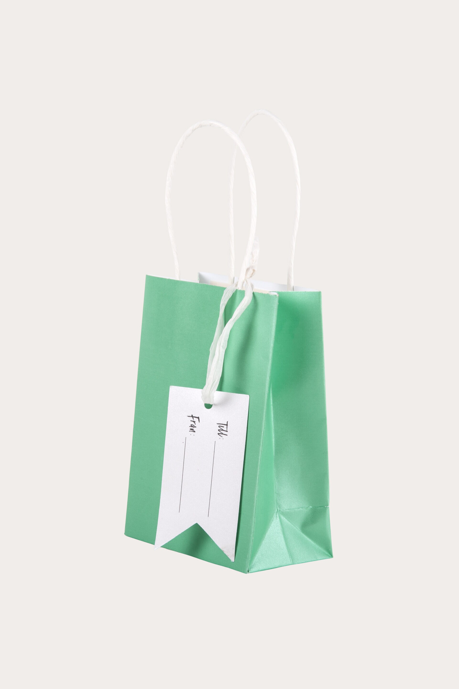 Presentpåse PEARL EMERALDGRÖN