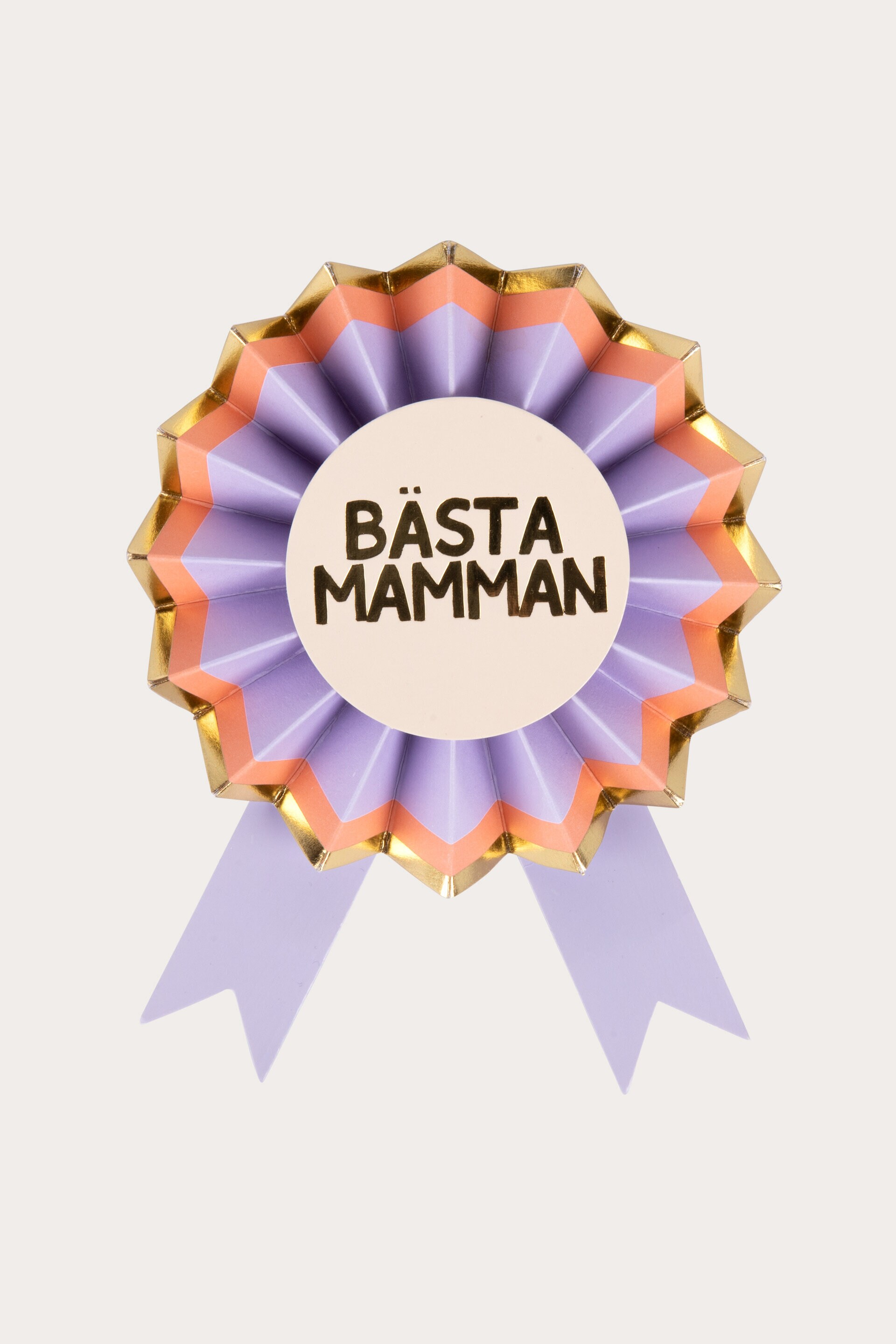Pappersmedalj BÄSTA MAMMAN
