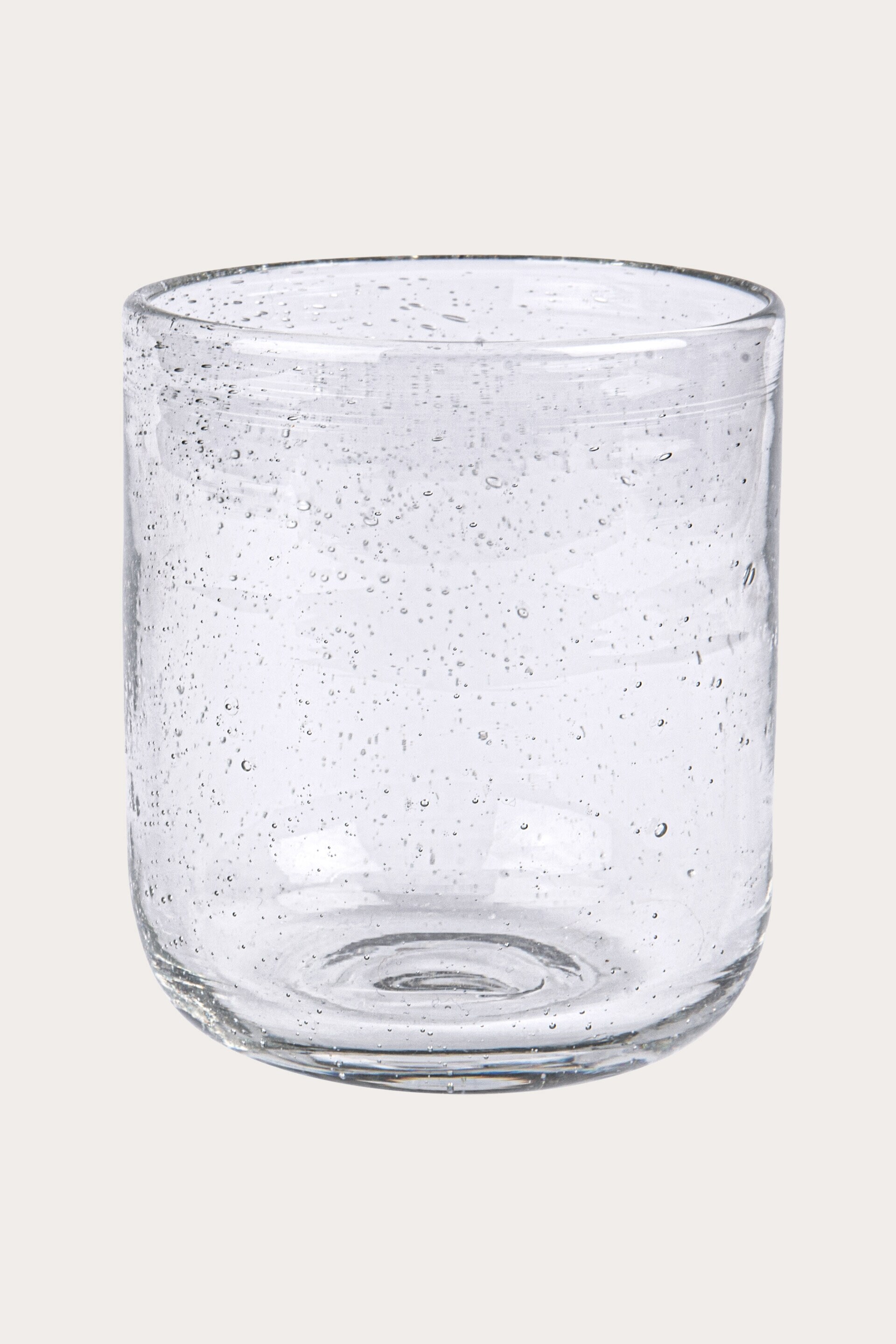 Glas BUBBLES KLAR