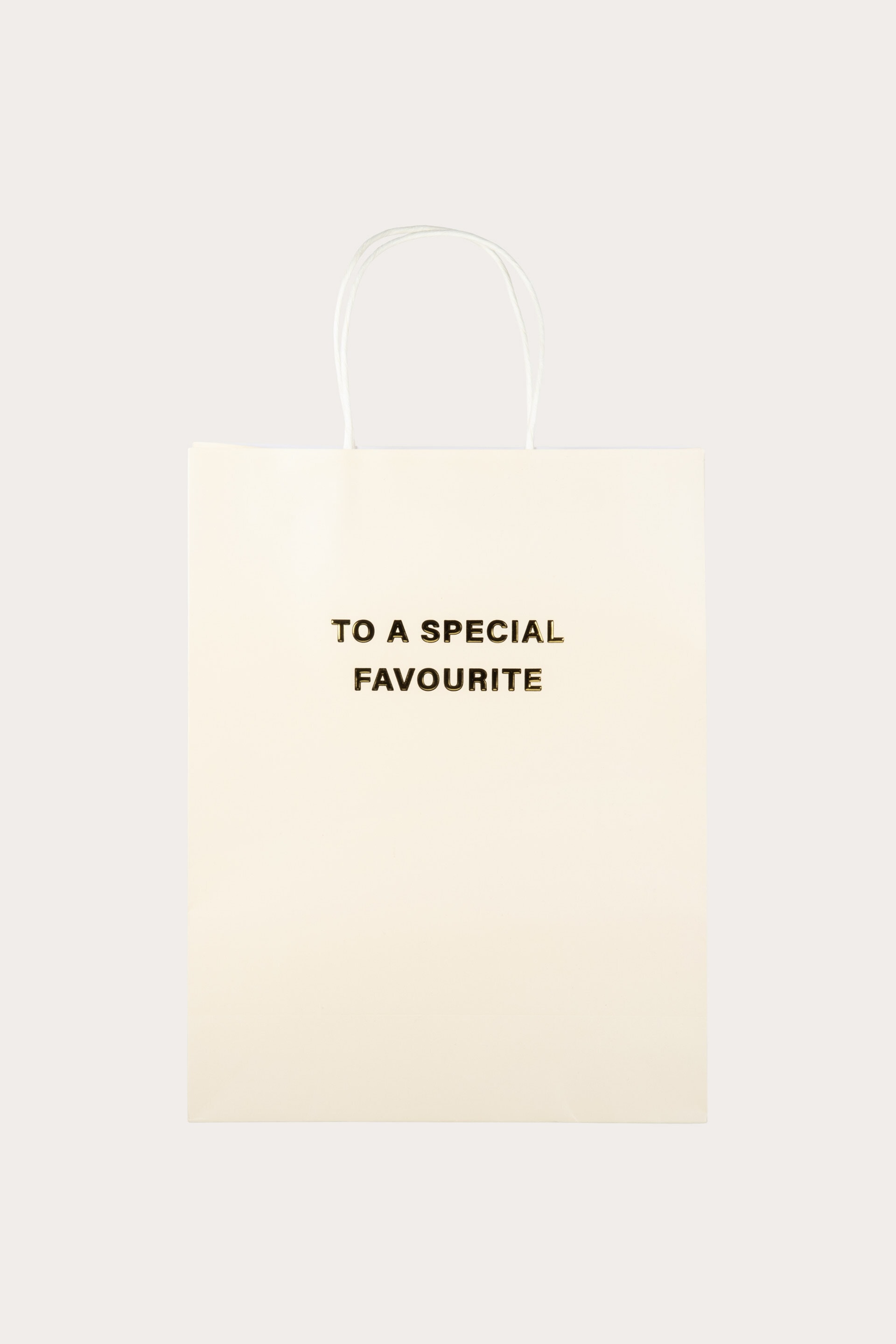 Presentpåse SPECIAL FAVOURITE BEIGE