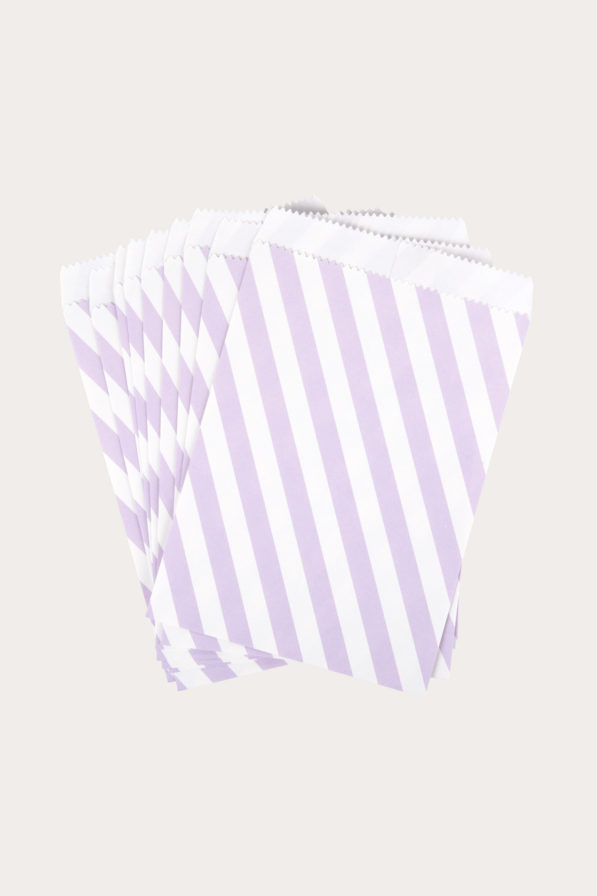 Godispåsar STRIPE LILA/VIT