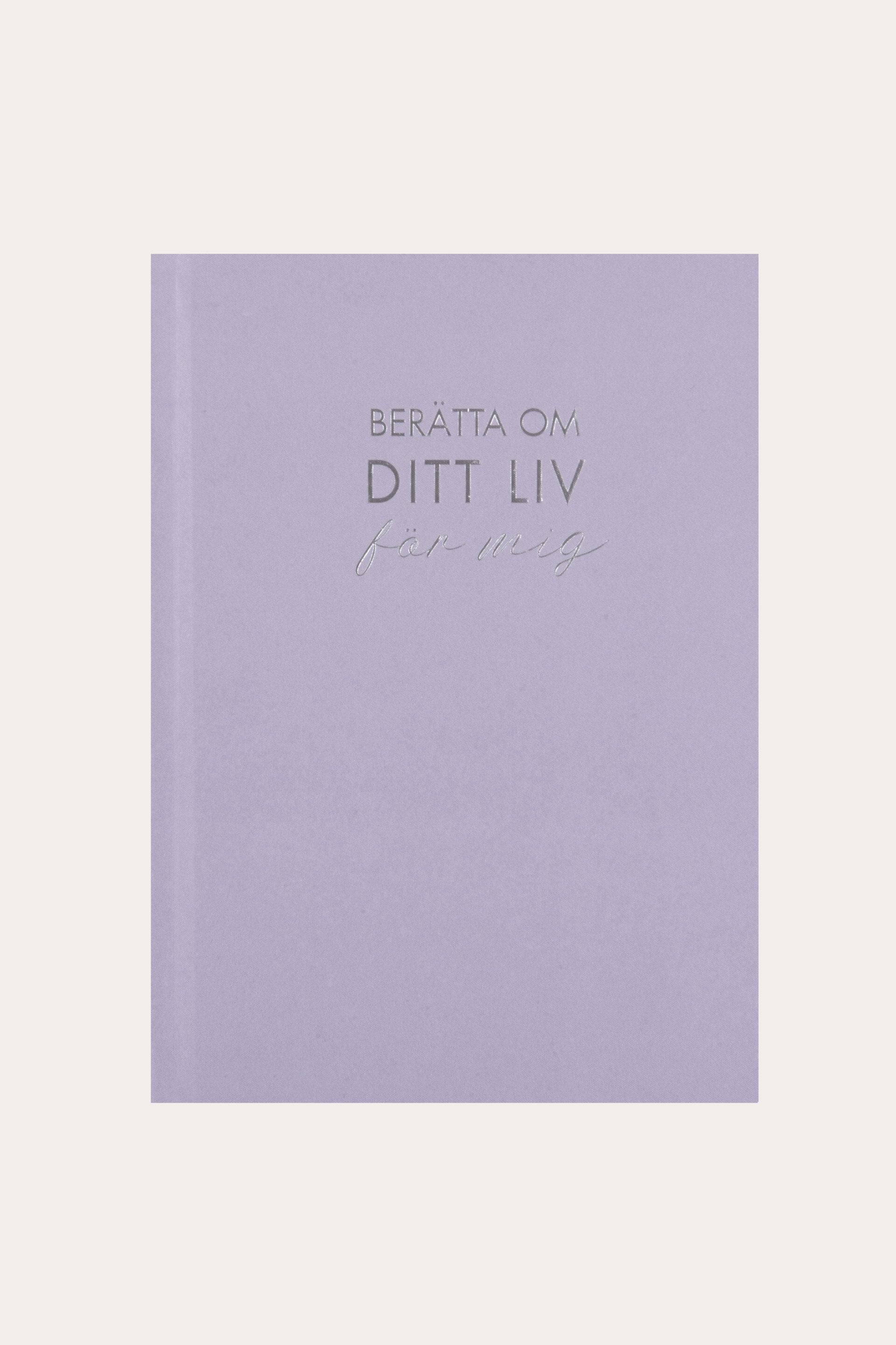 Presentbok BERÄTTA OM DITT LIV FÖR MIG