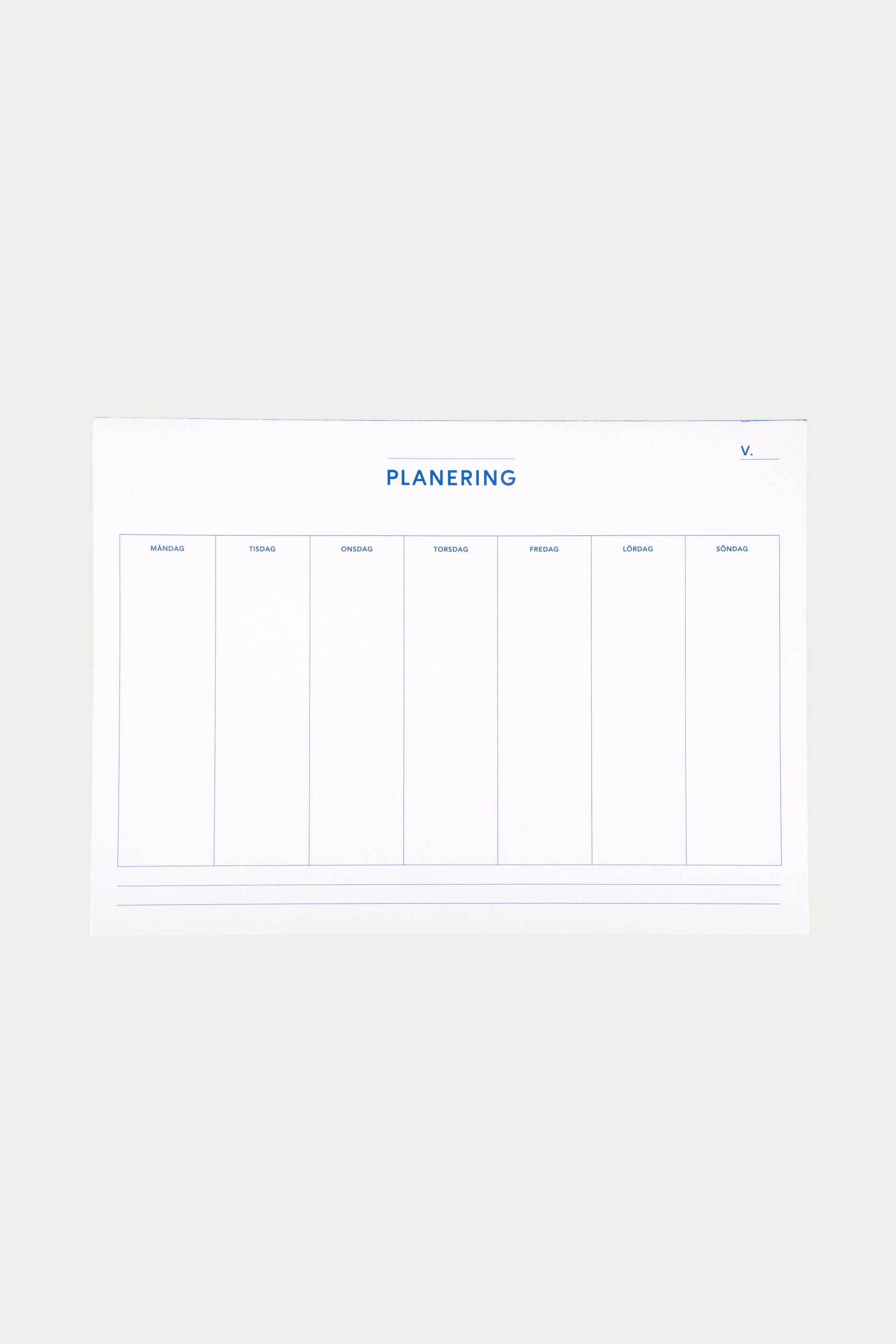 Desktopblock PLANERING