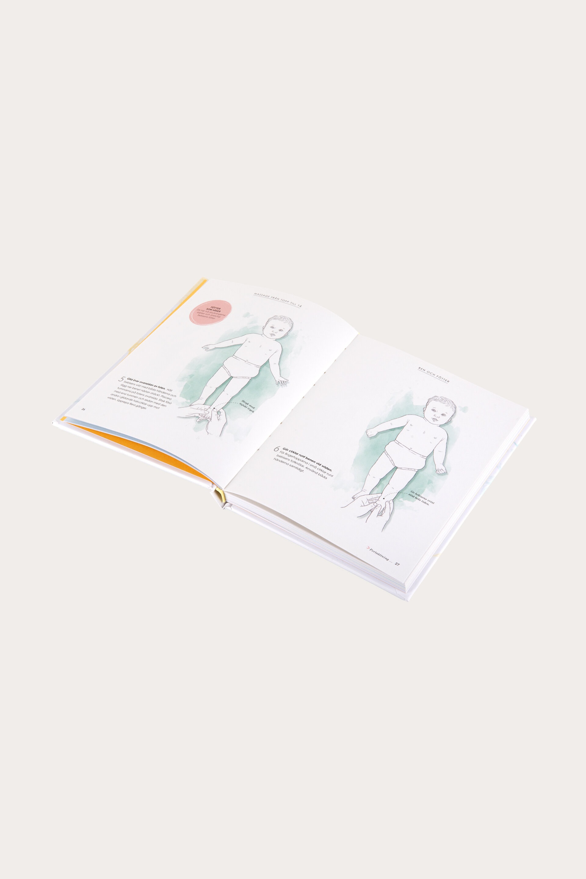 Presentbok BABYMASSAGE