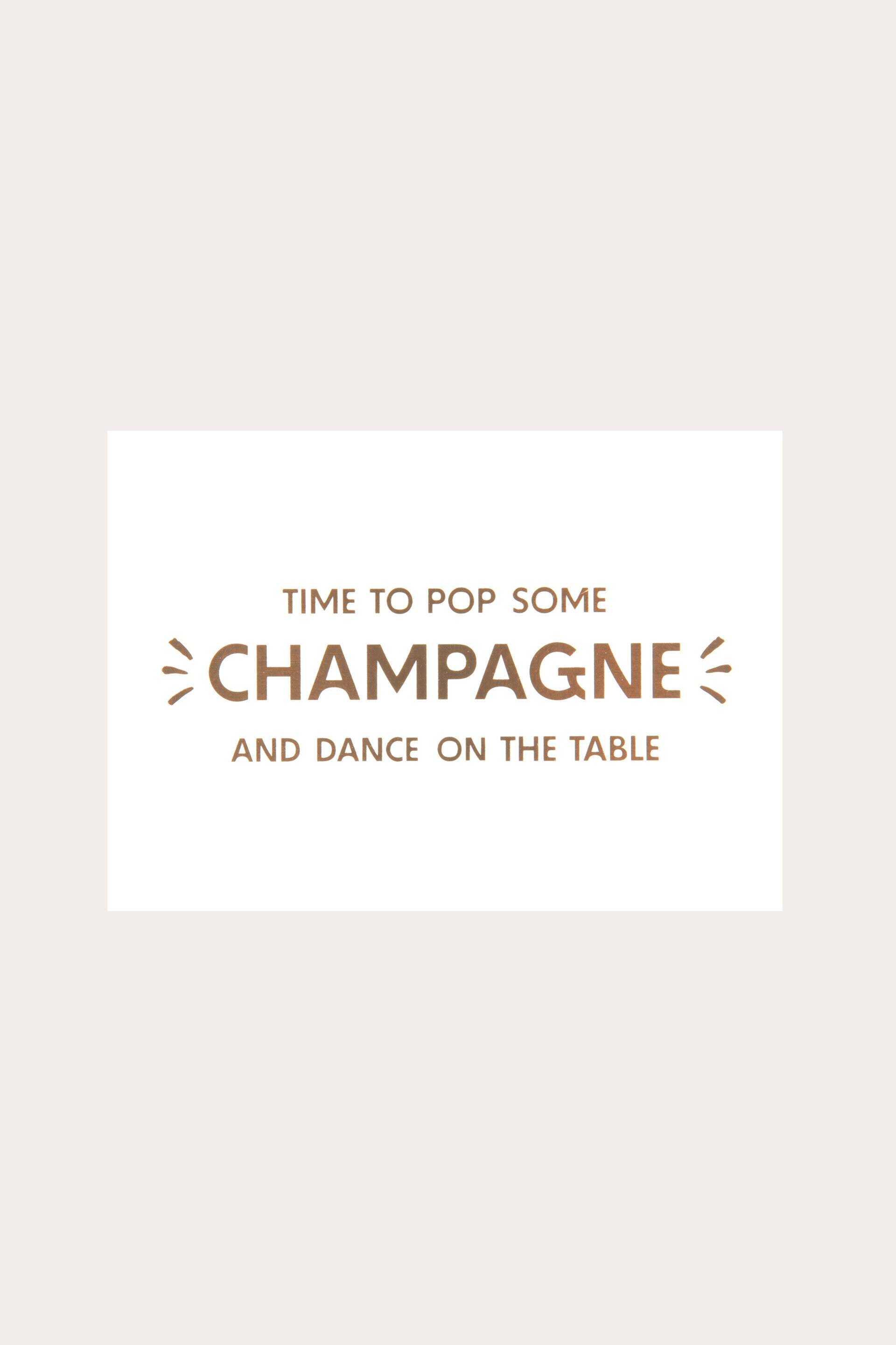 Vykort CHAMPAGNE
