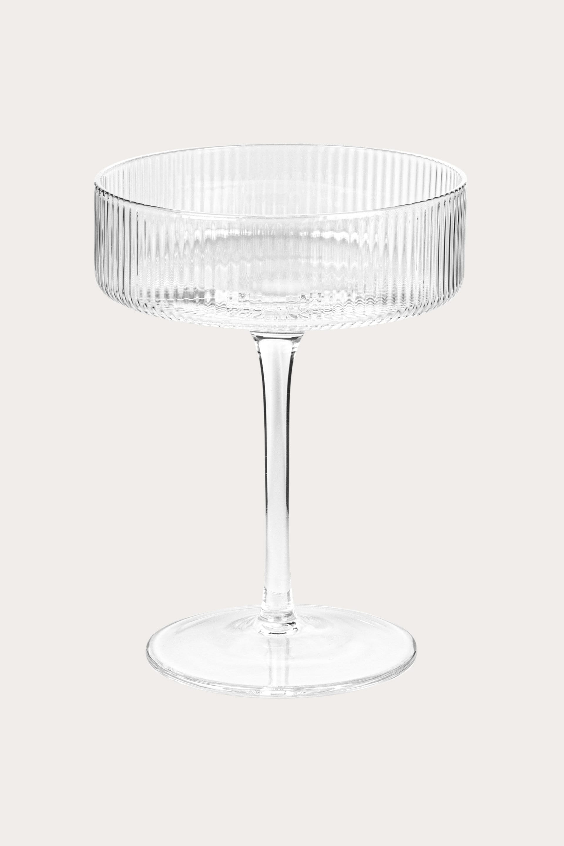 Champagneglas RIBBED 23CL