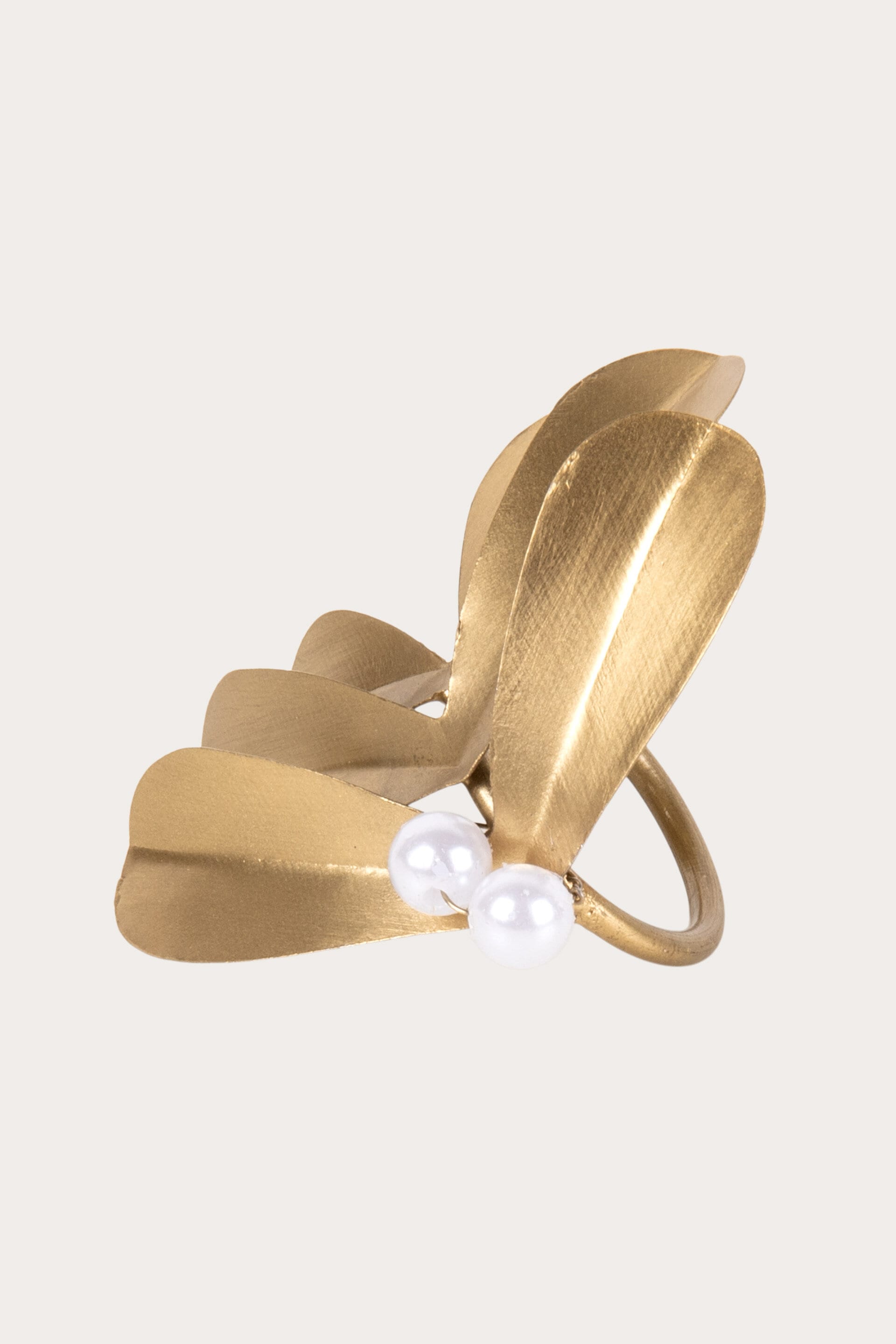 Ljusmanchett MISTEL LITEN GULD 