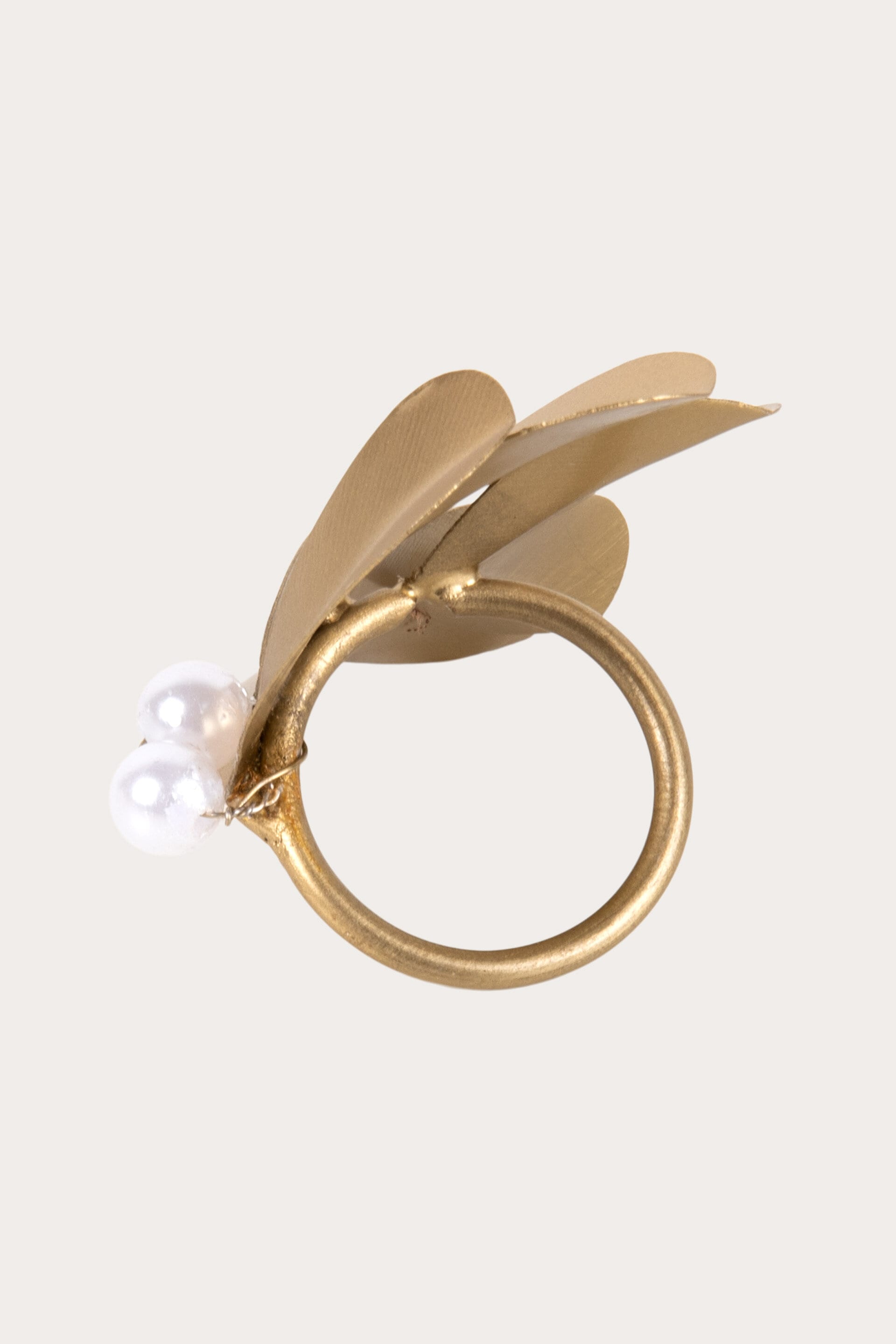Ljusmanchett MISTEL LITEN GULD 
