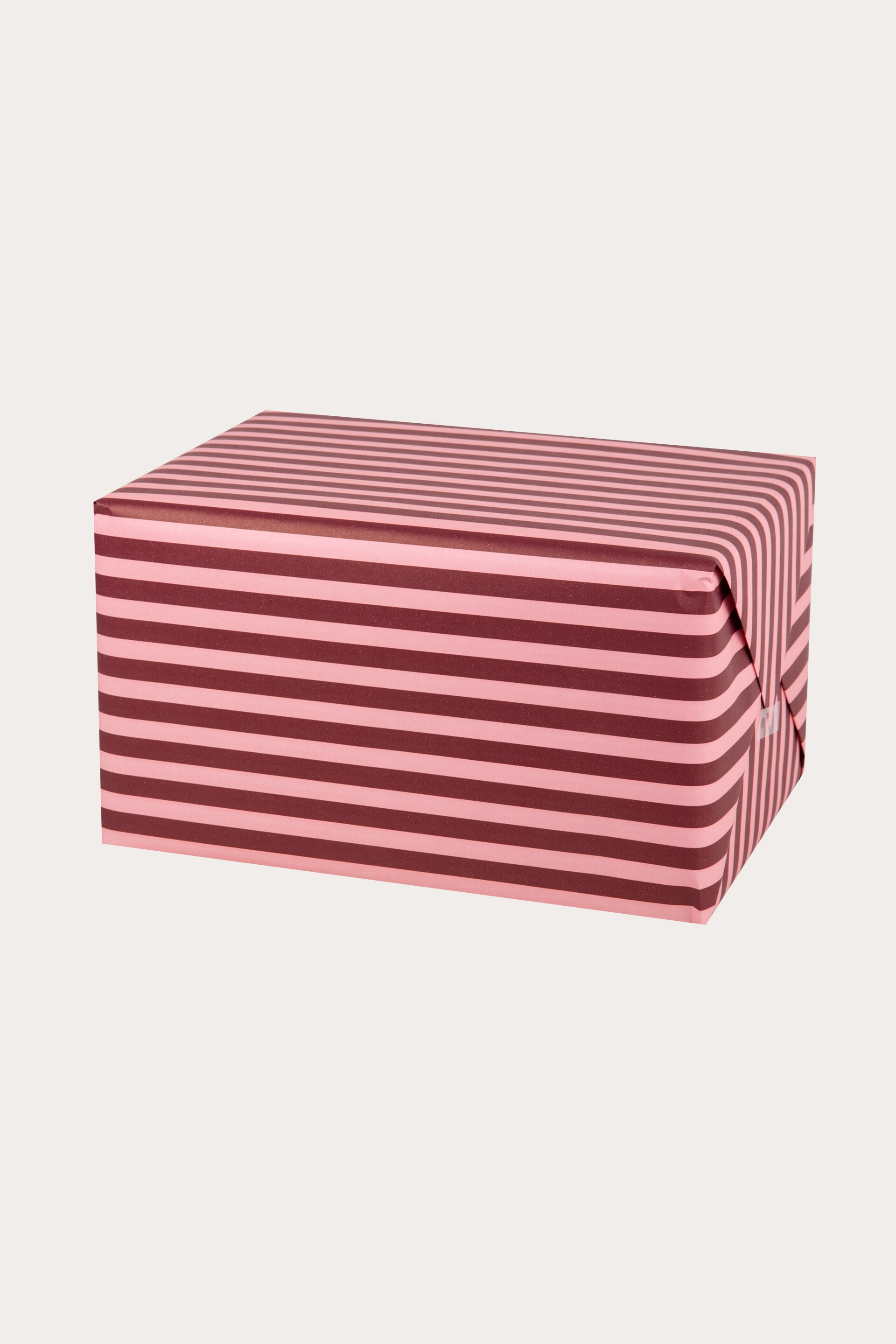Presentpapper STRIPE RÖD/ROSA
