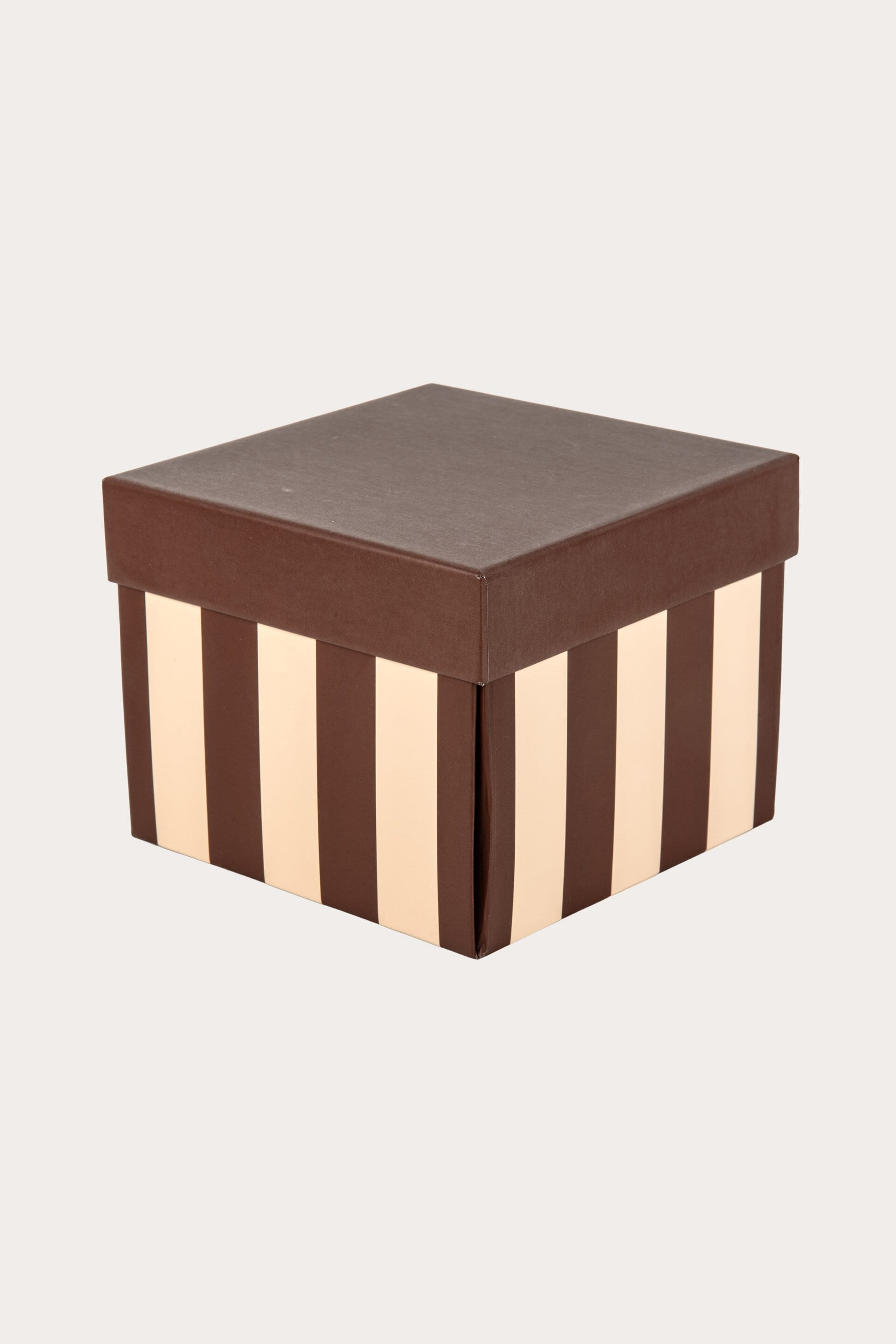 Presentbox LINJÄR BRUN/BEIGE