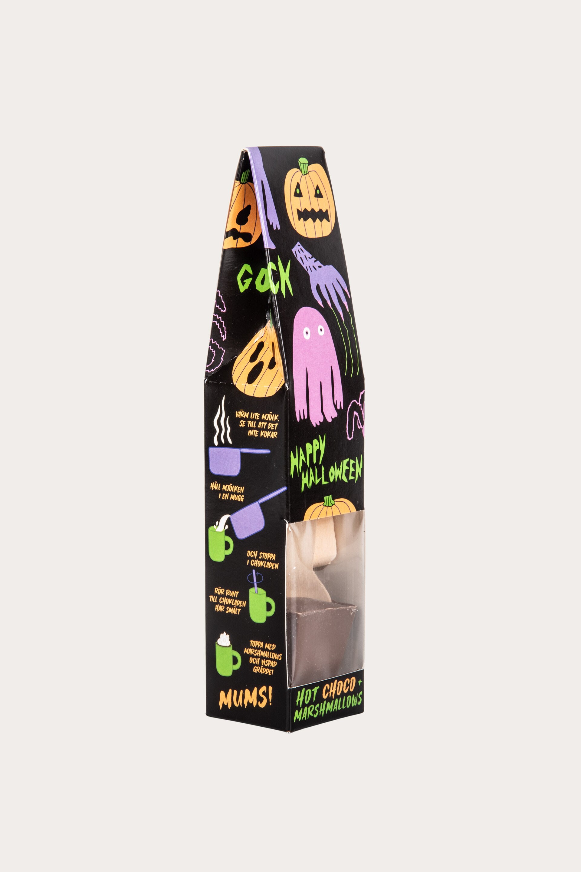 Varm choklad på pinne HALLOWEEN