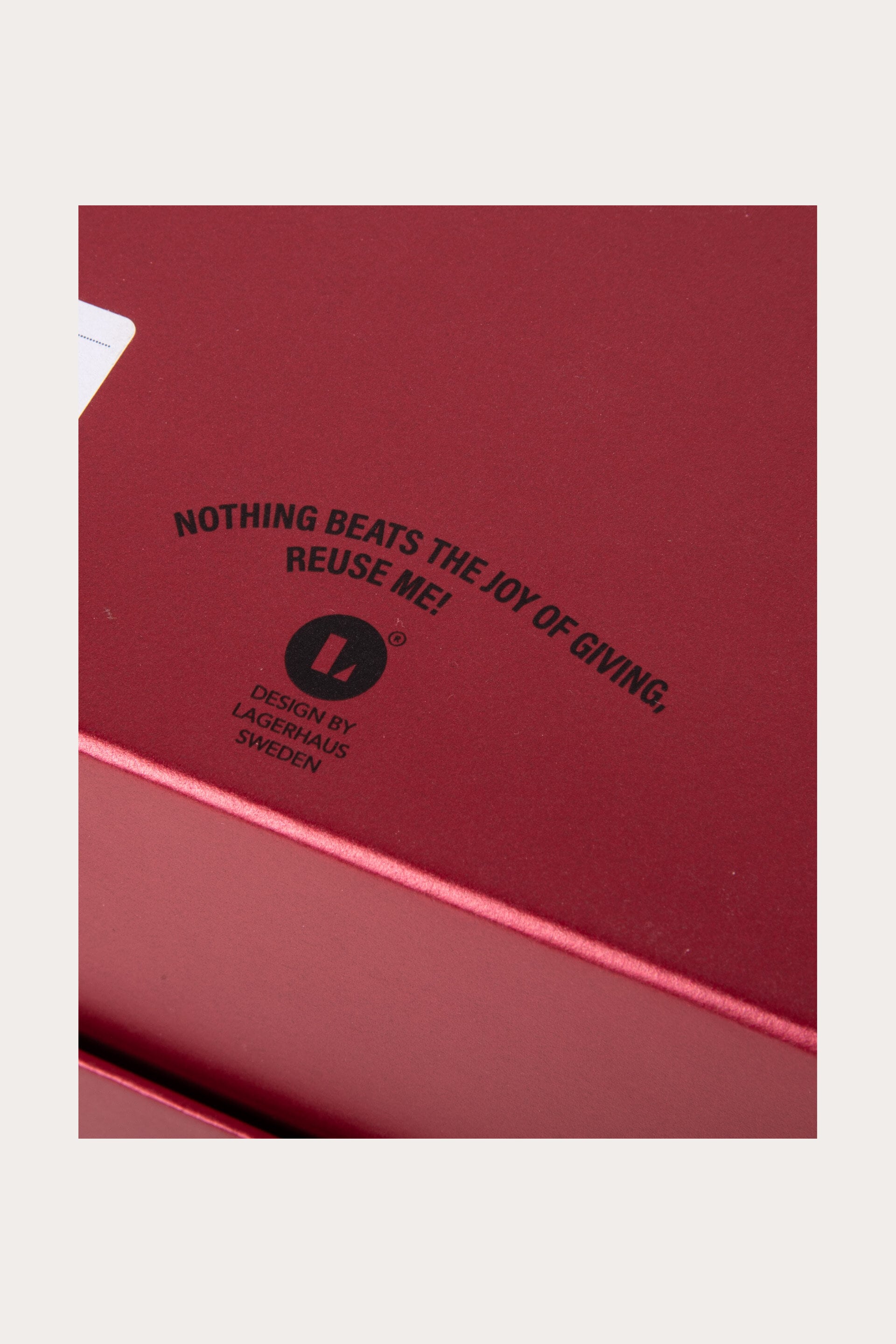 Presentbox Pearl burgundy