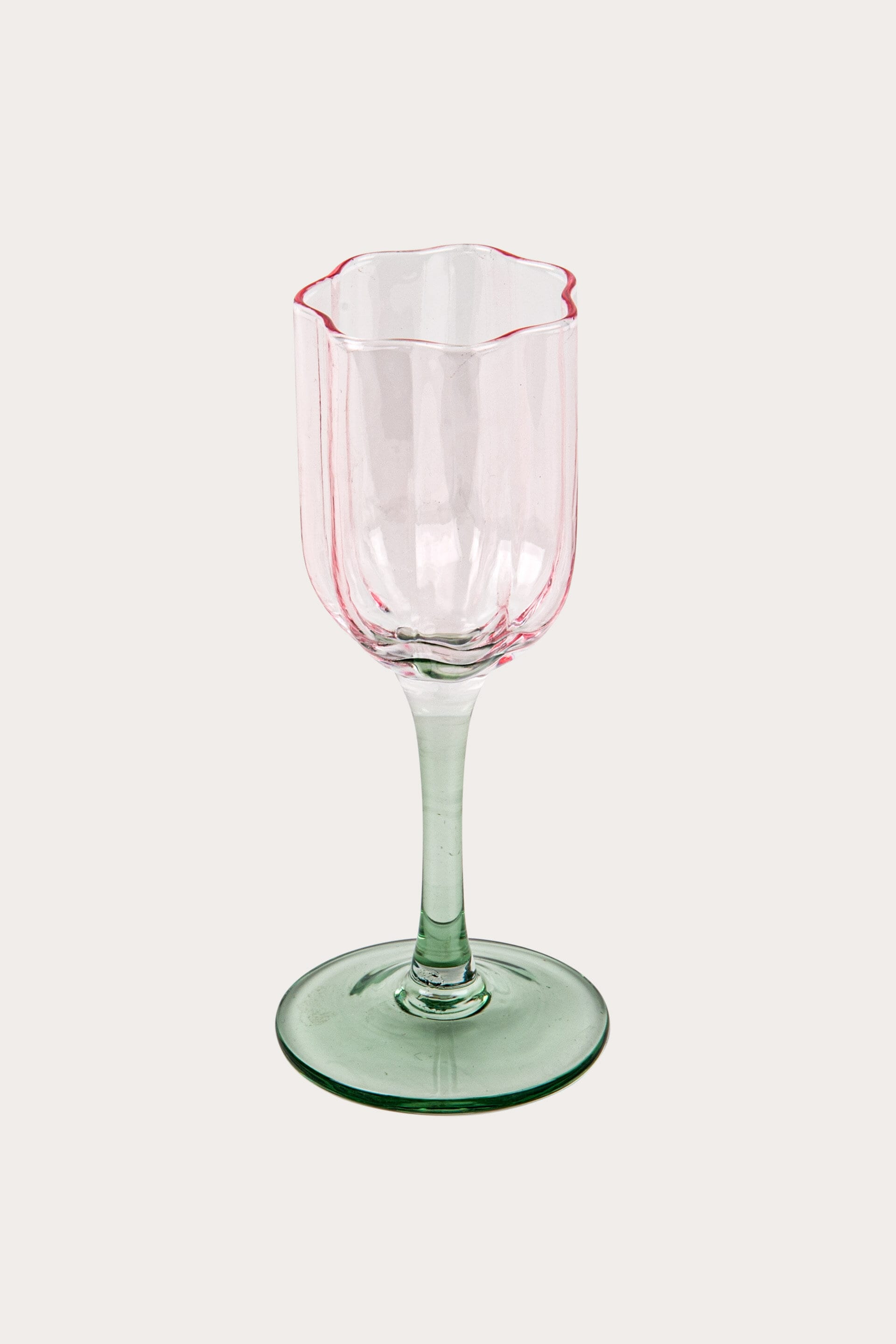 Snapsglas Blomma rosa