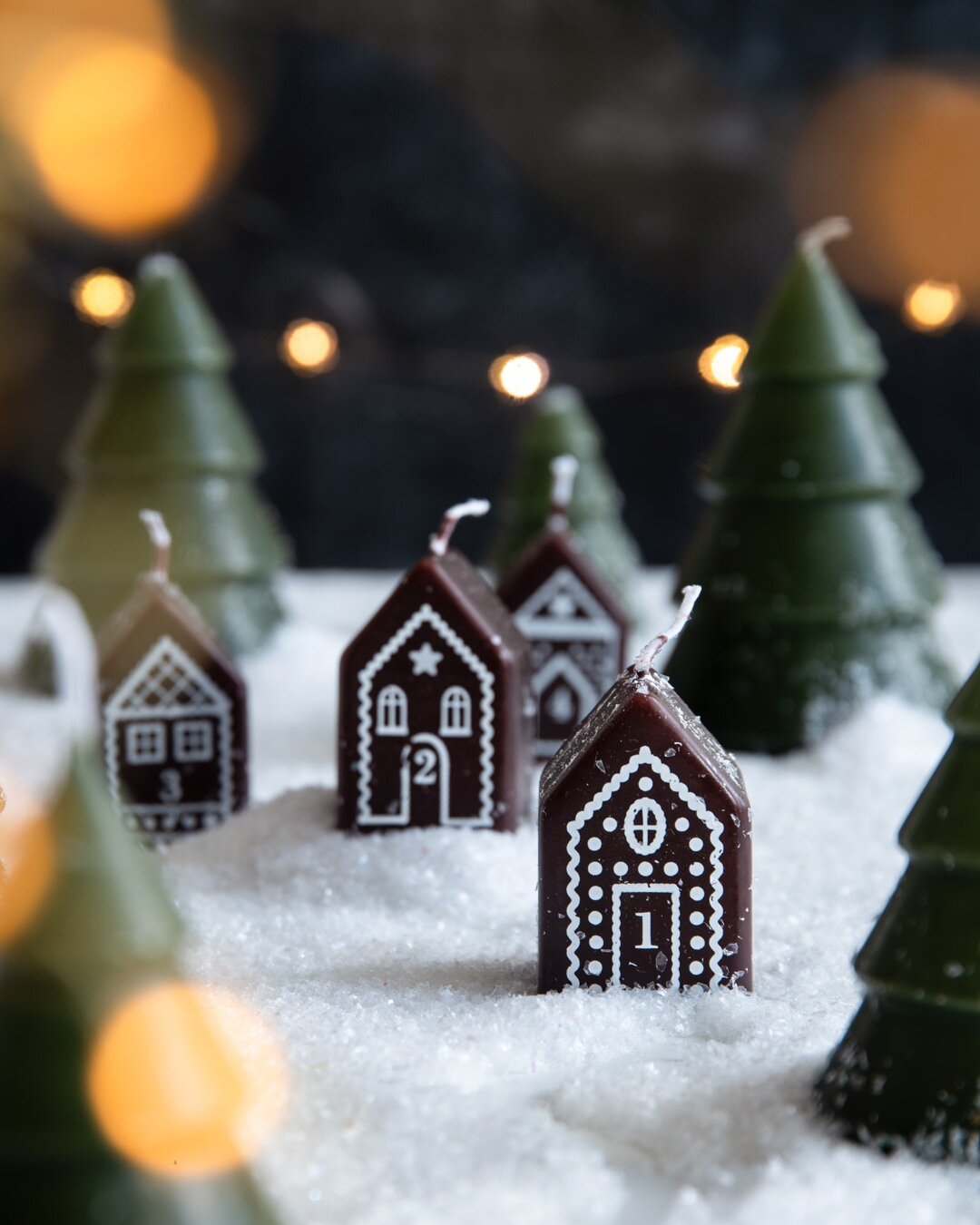 Ljus PEPPARKAKSHUS