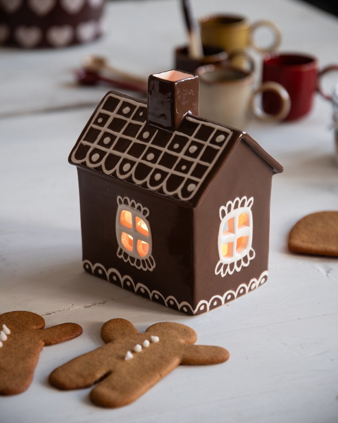 Ljuslykta PEPPARKAKSHUS