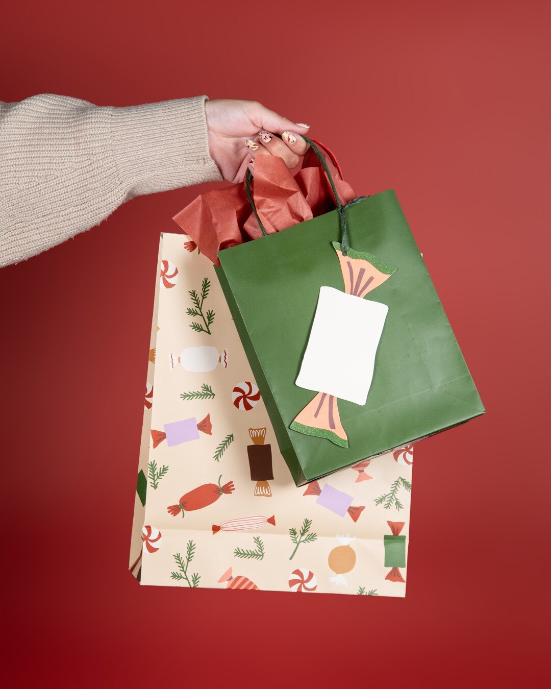 Presentpåse KARAMELL