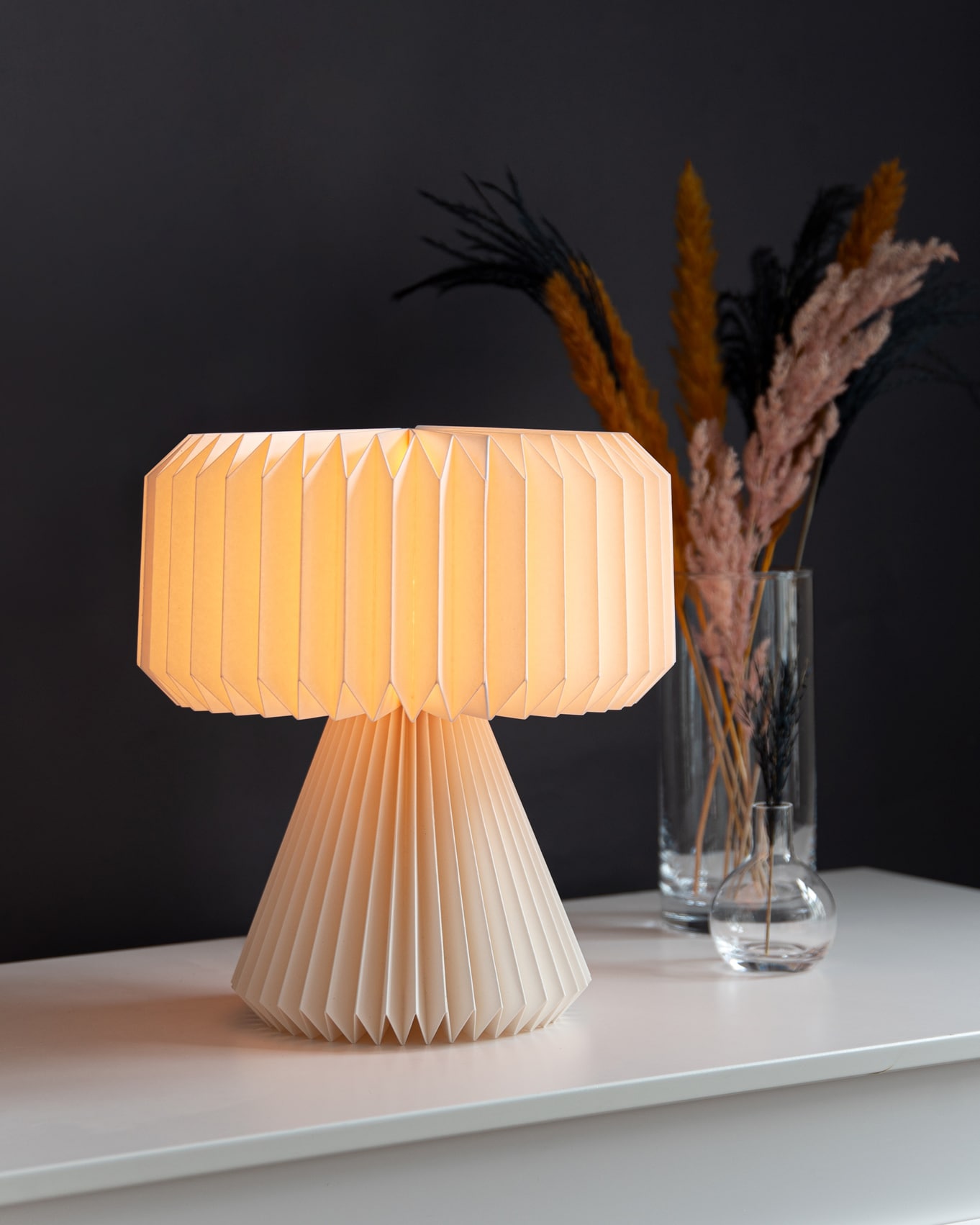 Lampskärm Honey Comb Vit