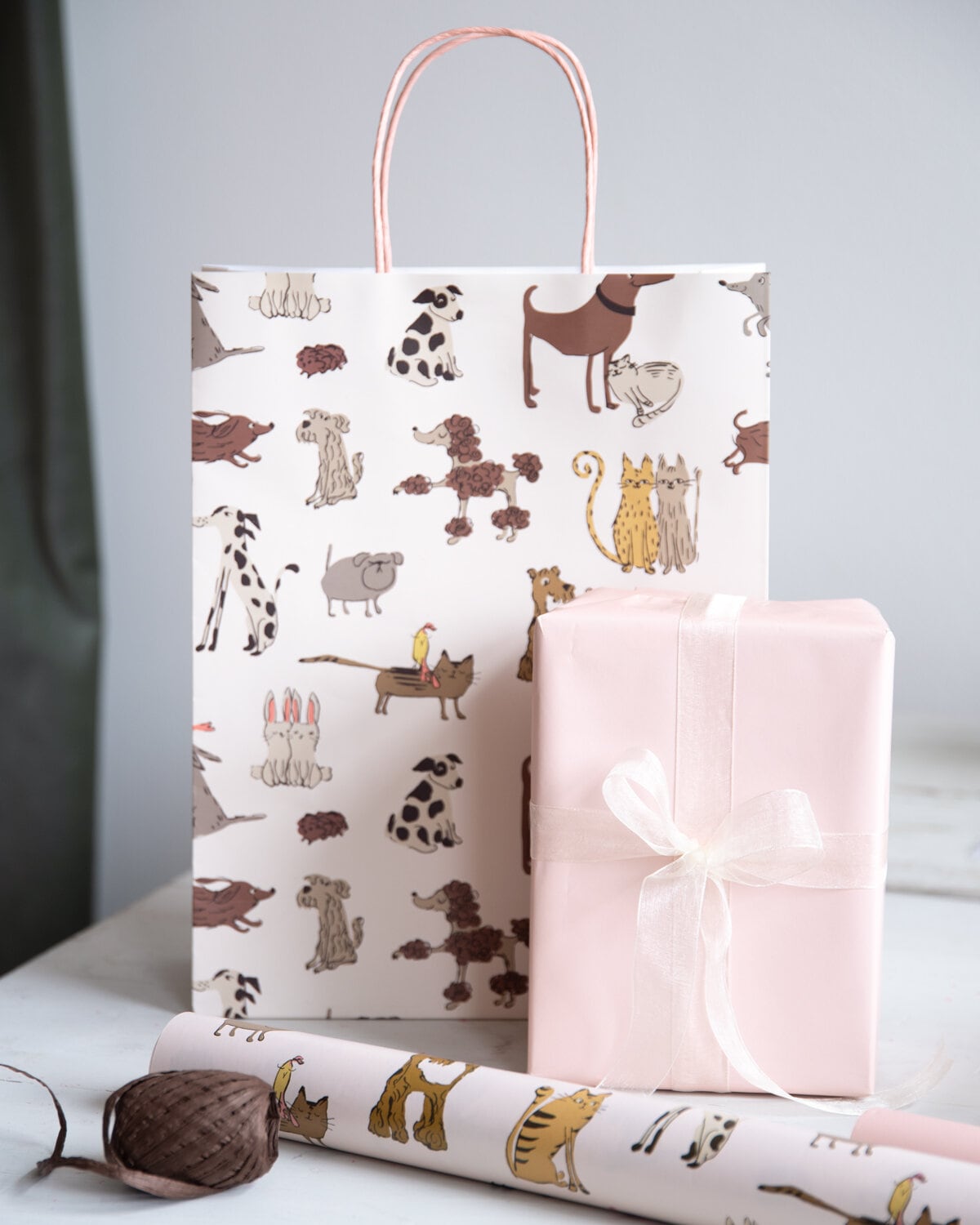 Presentband ORGANZA VIT