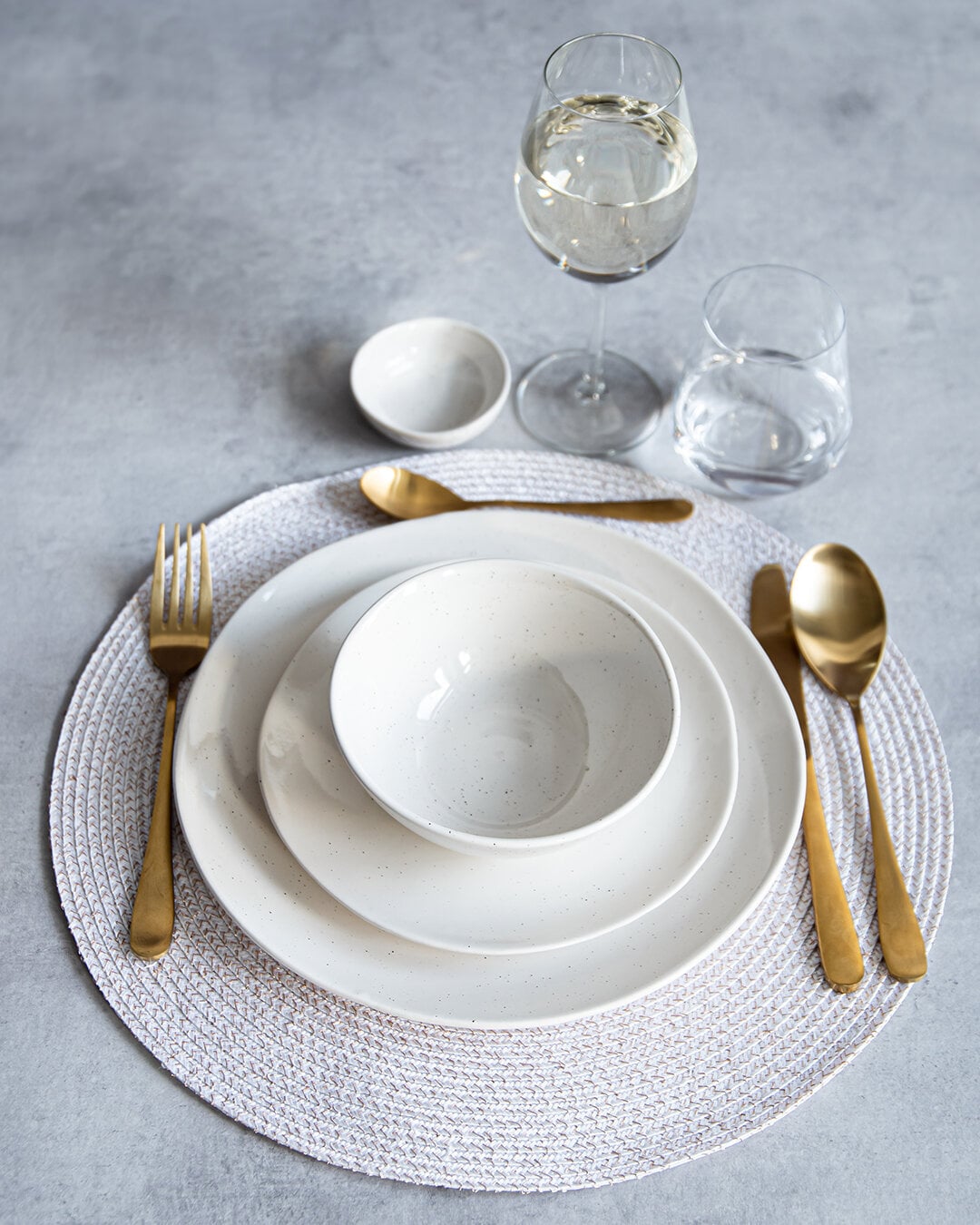 Bordstablett ROUND LUREX