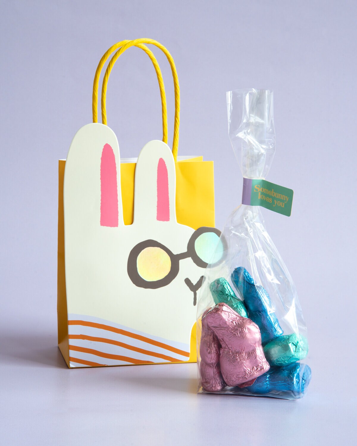 Chokladfigurer SOMEBUNNY LOVES YOU
