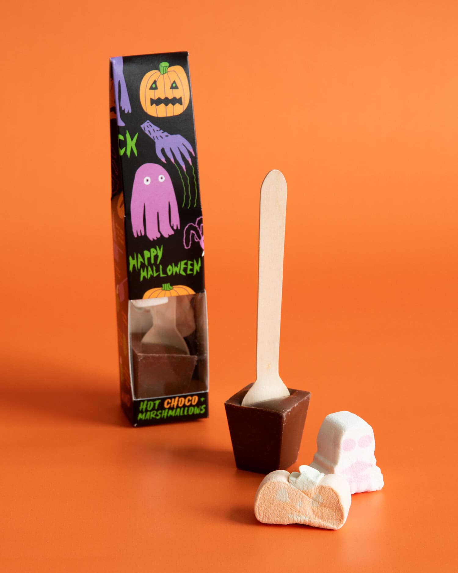 Varm choklad på pinne HALLOWEEN