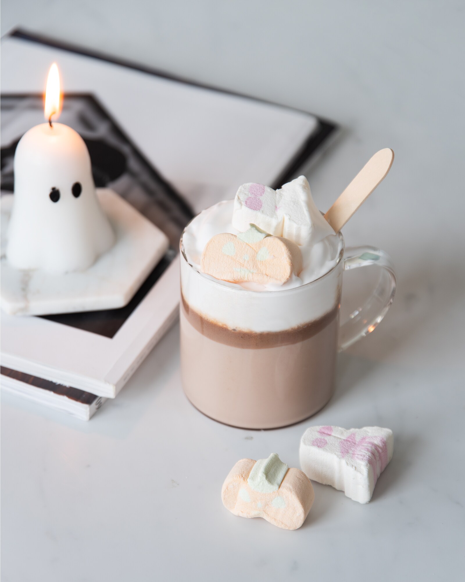 Varm choklad på pinne HALLOWEEN