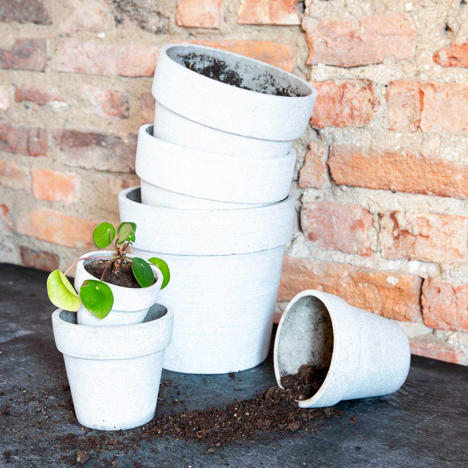 Kruka PLANTERA GRÅ