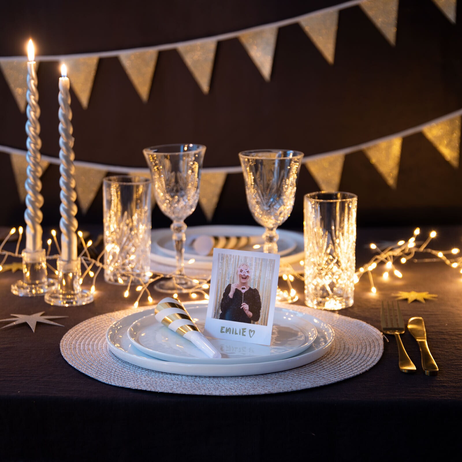 Bordstablett ROUND LUREX