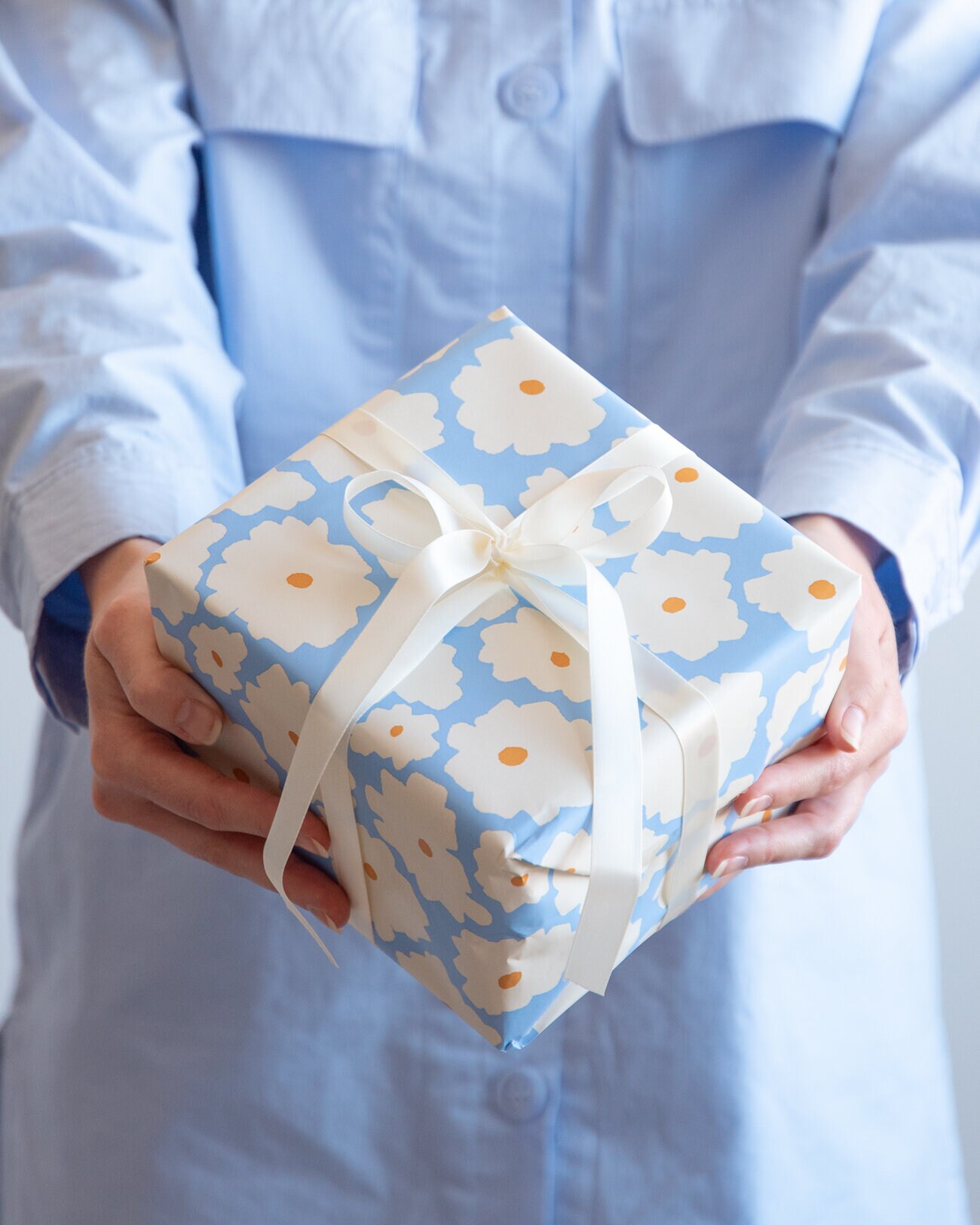 Presentpapper SVEA BLÅ