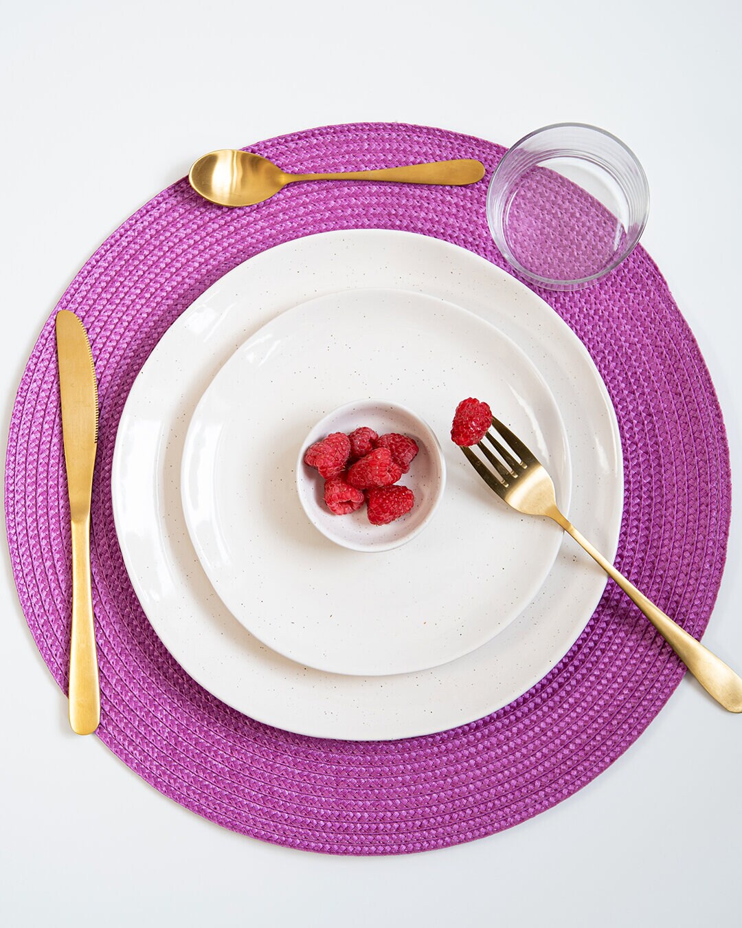 Bordstablett ROUND FUSHIA