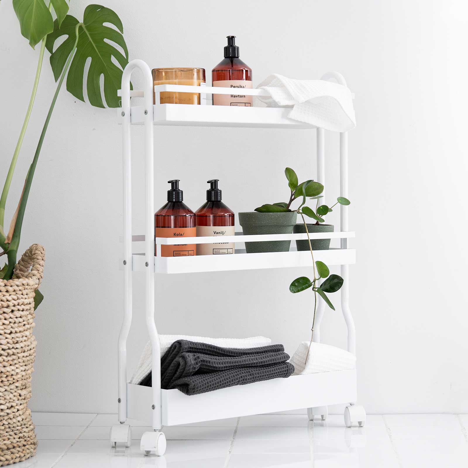 Rullvagn STORAGE VIT