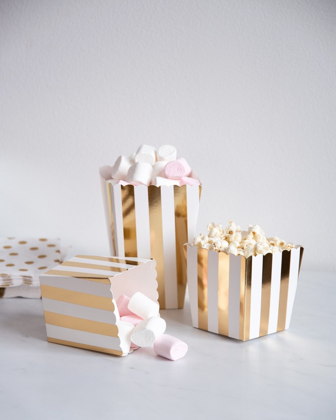 Popcornbägare STRIPE