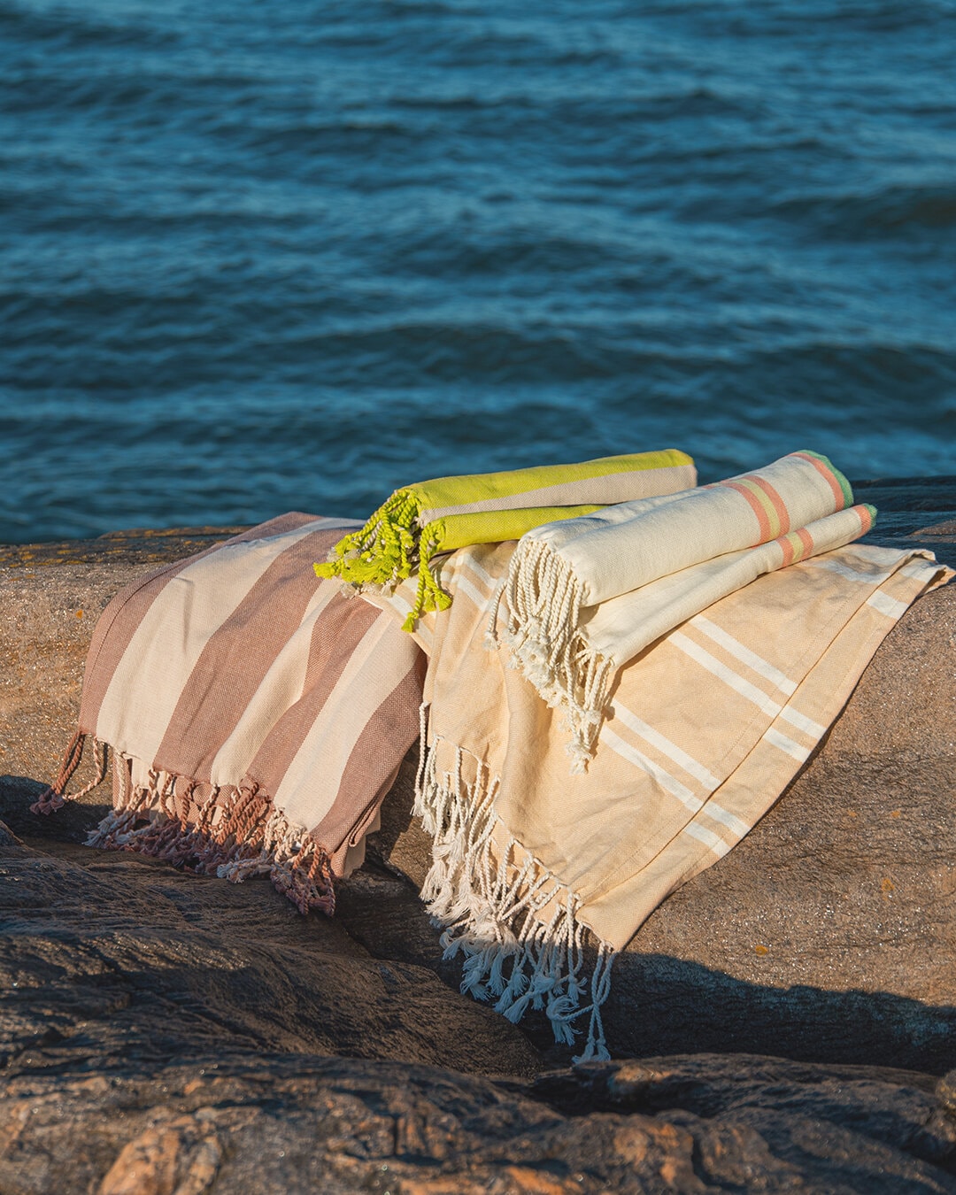 Handduk PLAYA GUL/BEIGE